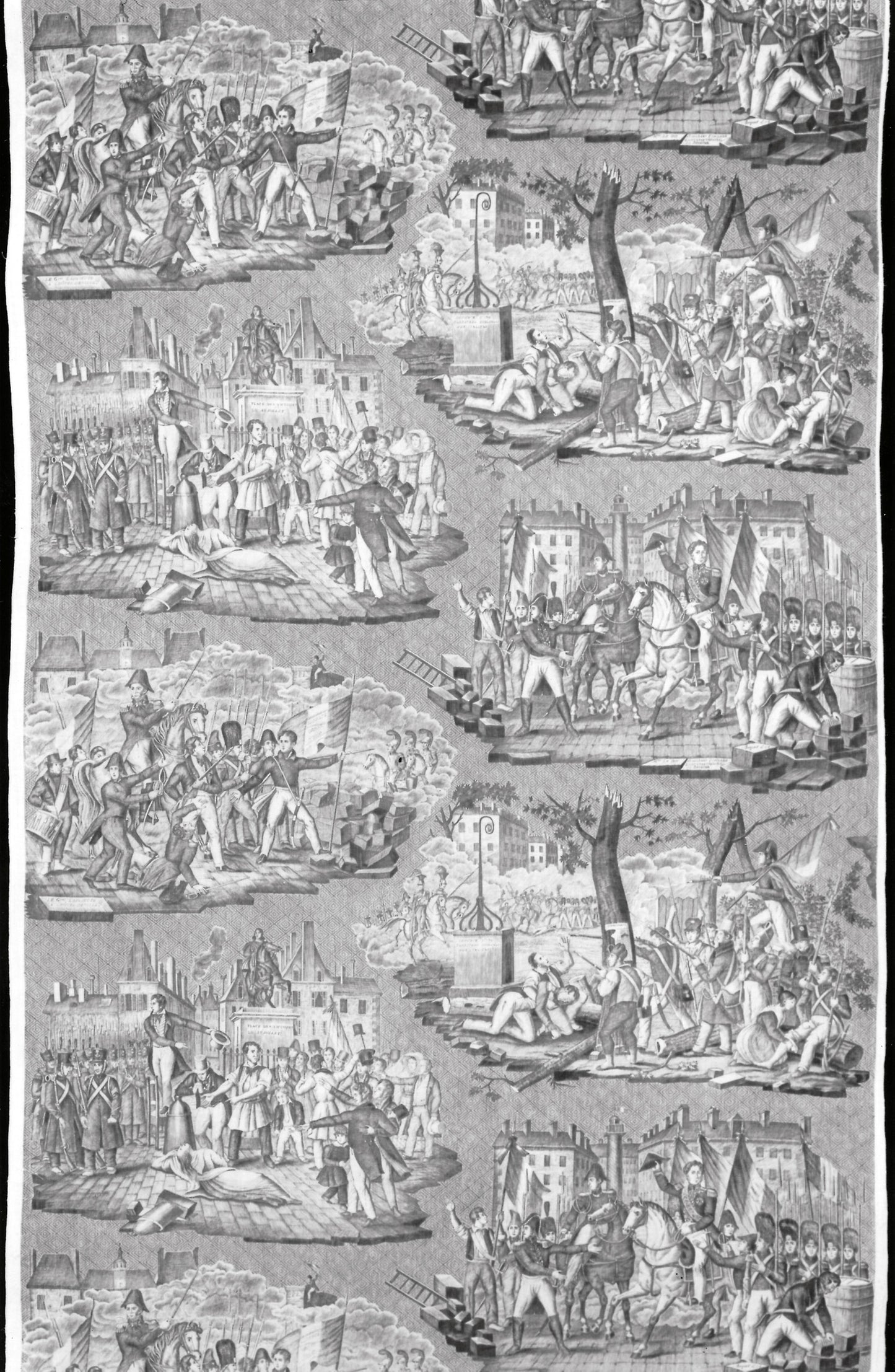 Panel (Furnishing Fabric) - Engraved - Alexandre Buquet (French, 1802–1865), Poster Print Wall Art