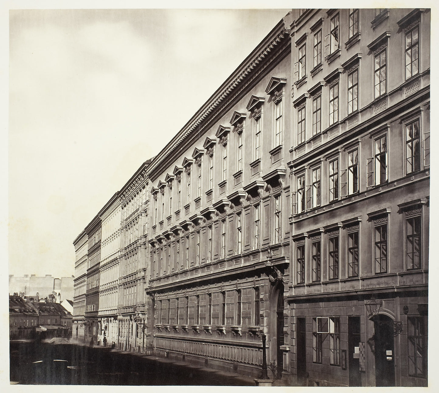 Berggasse No. 16, Palais des Grafen Georg Festetics de Tolna - Artist unknown , Poster Print Wall Art