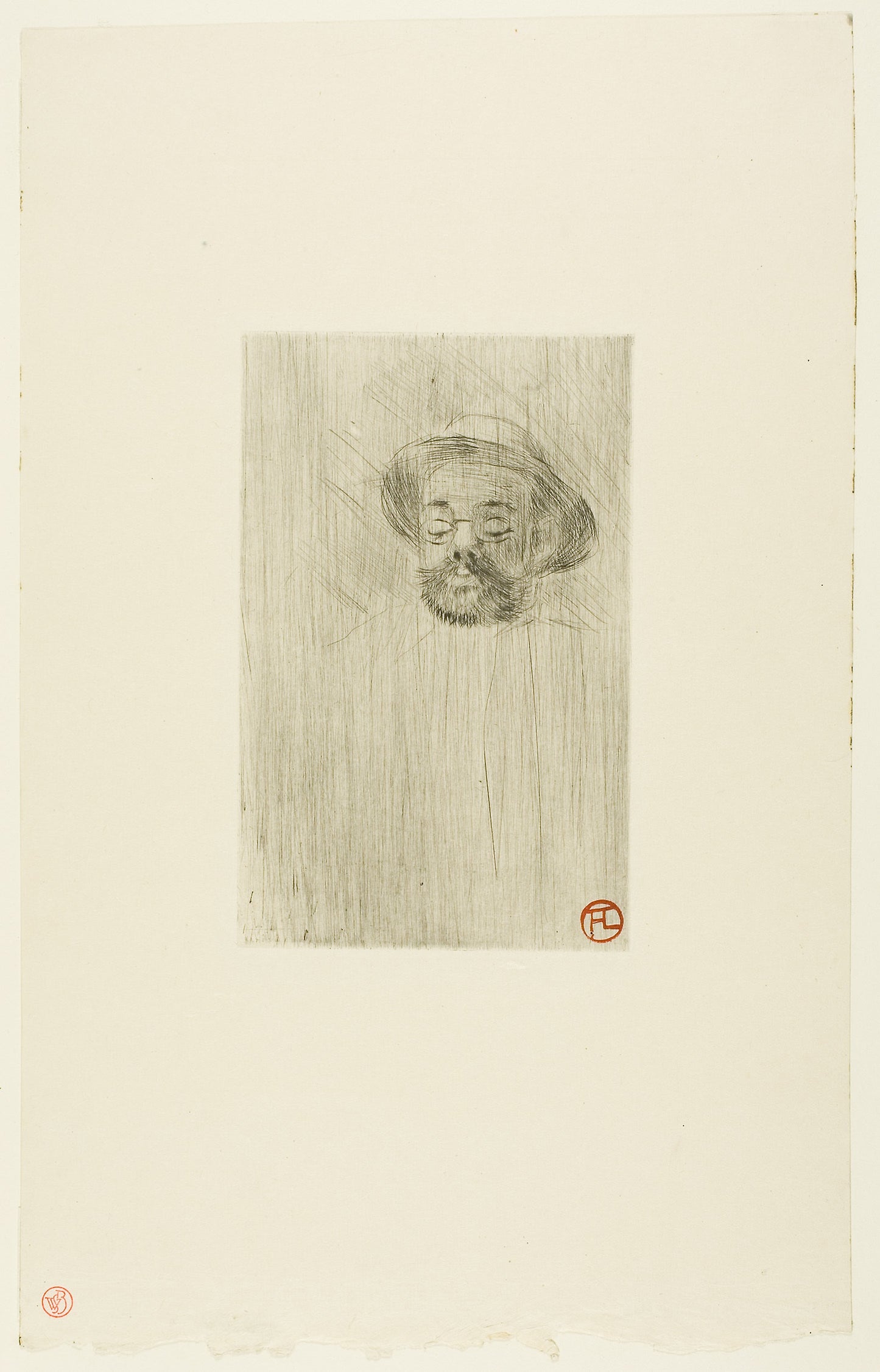Henry Somm - Henri de Toulouse-Lautrec, Poster Print Wall Art