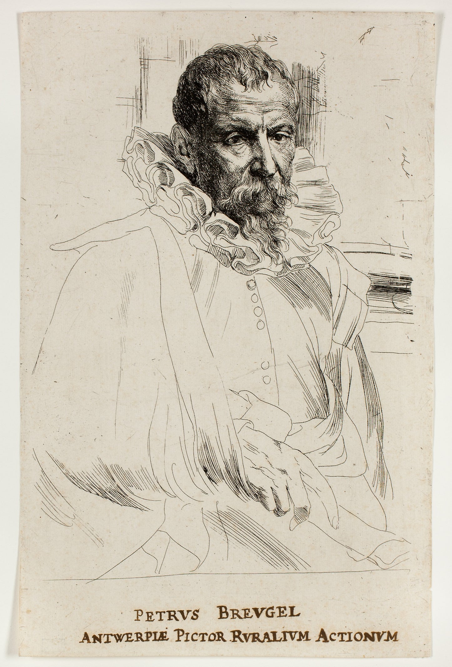 Pieter Brueghel the Younger - Anthony van Dyck, Poster Print Wall Art