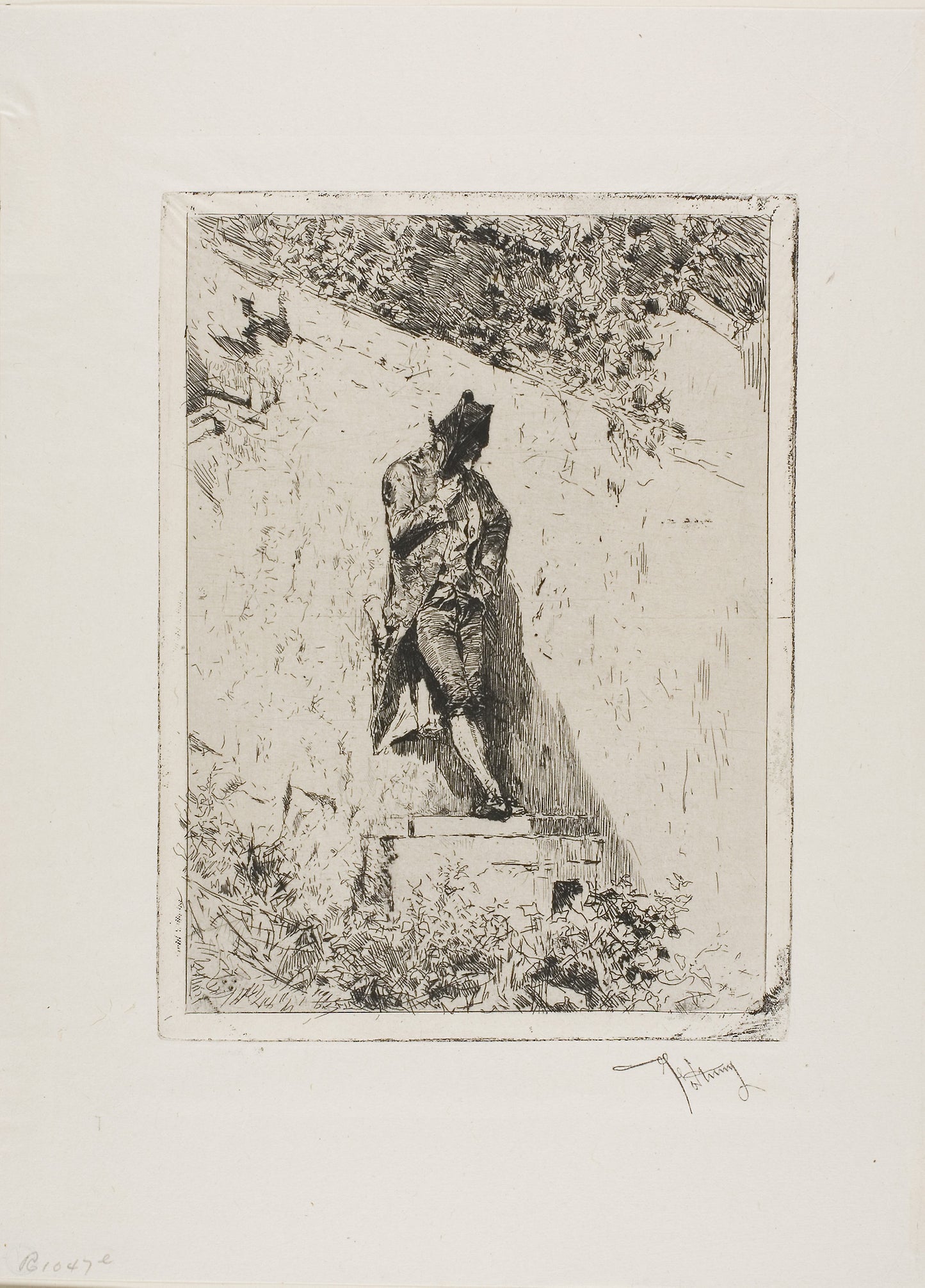 Meditation - Mariano José María Bernardo Fortuny y Carbó, Poster Print Wall Art