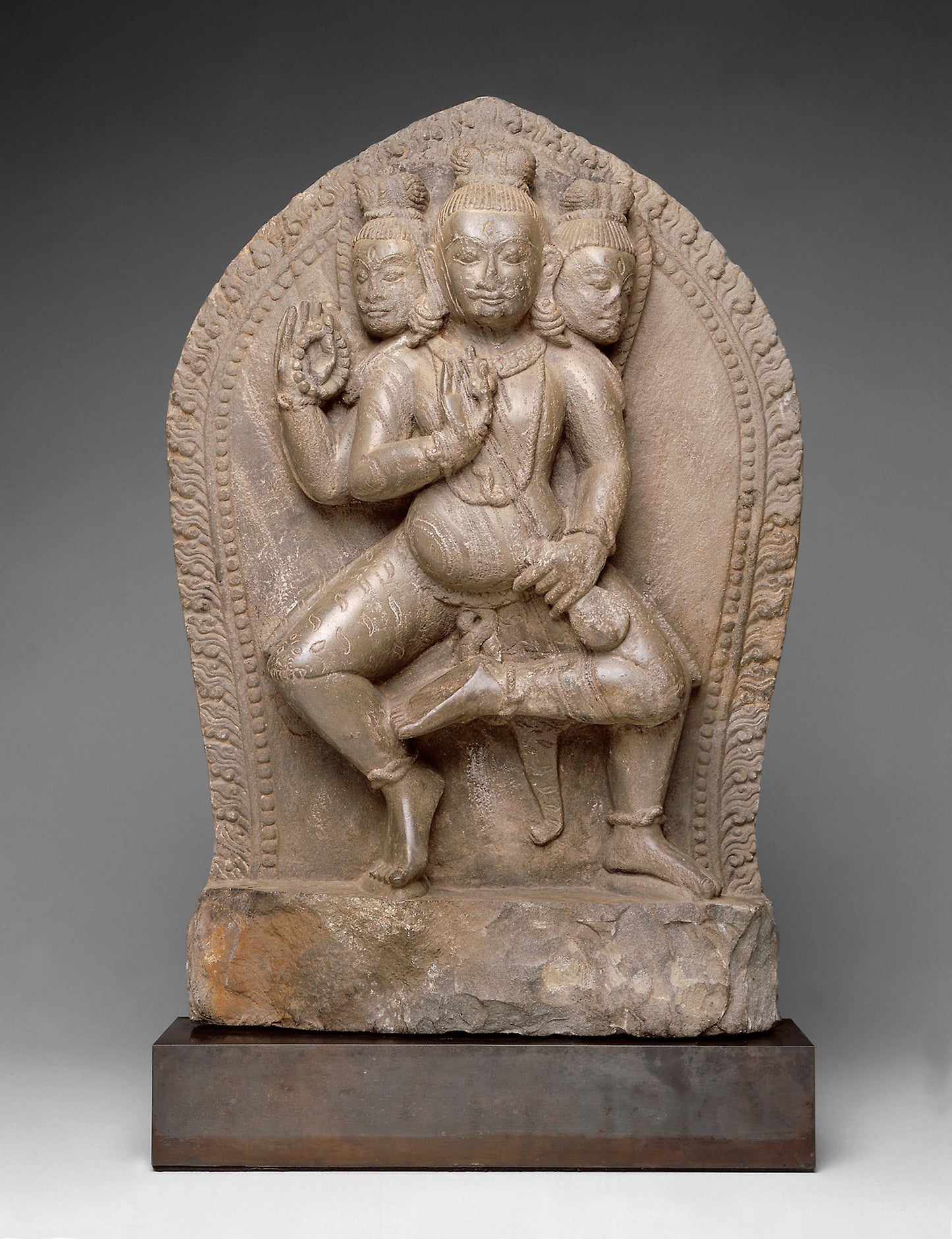 Dancing Bhairava, A Horrific Form of God Shiva - Nepal, Poster Print Wall Art