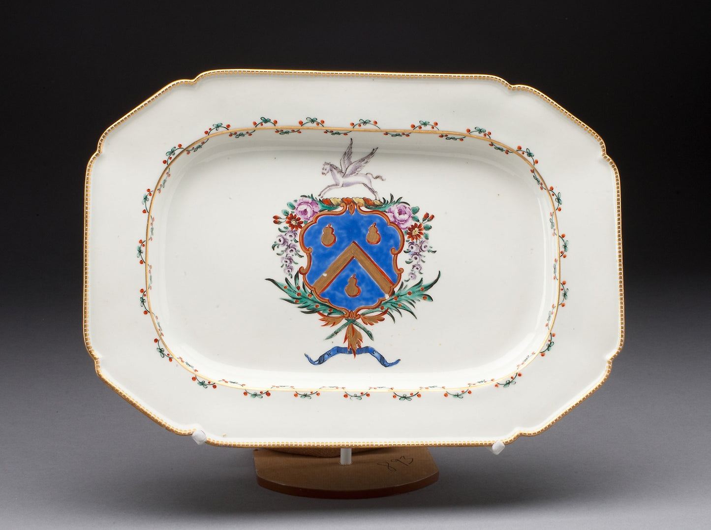Platter - Worcester Porcelain Factory, Poster Print Wall Art