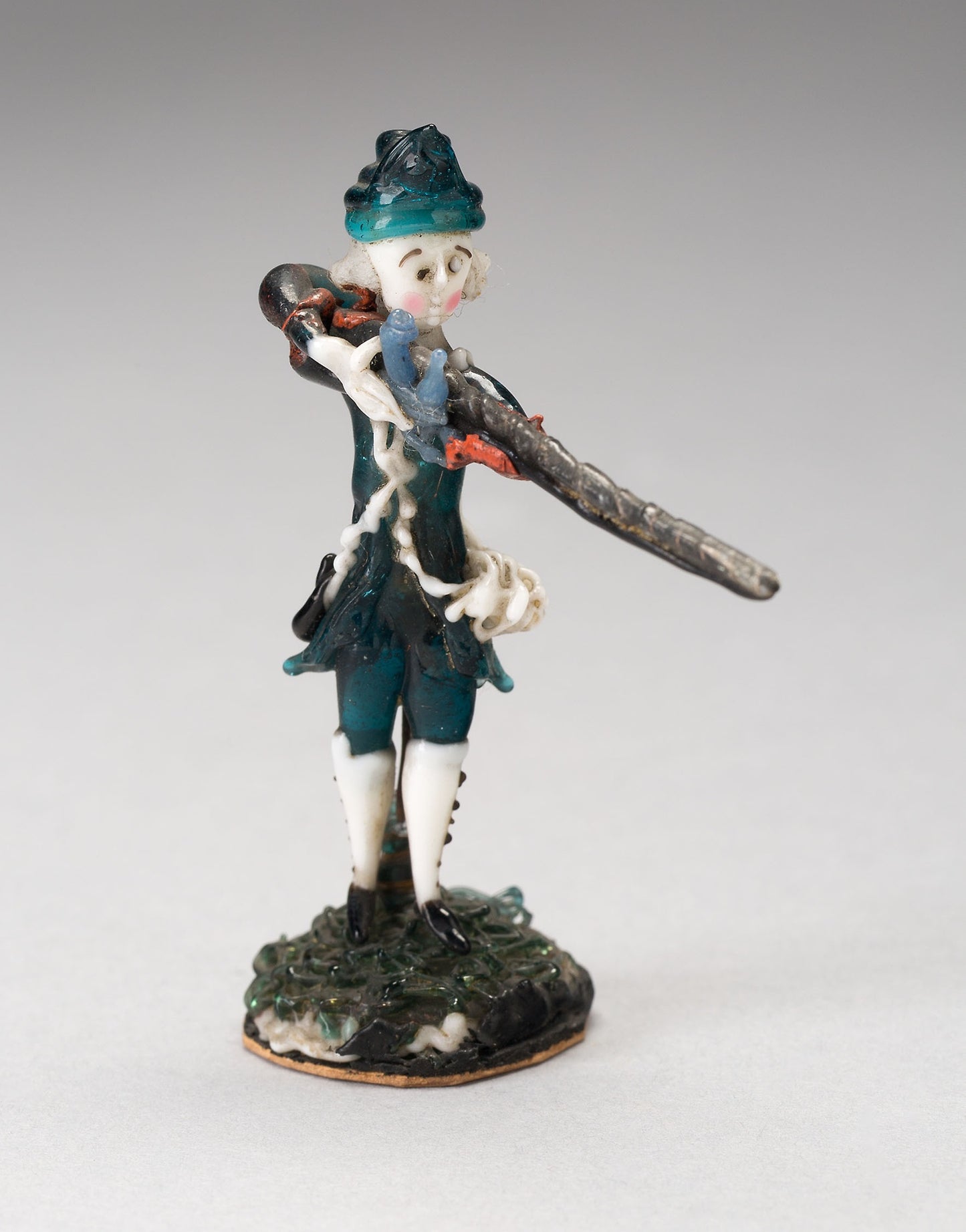 Soldier with a Gun - Nevers, France, Poster Print Wall Art