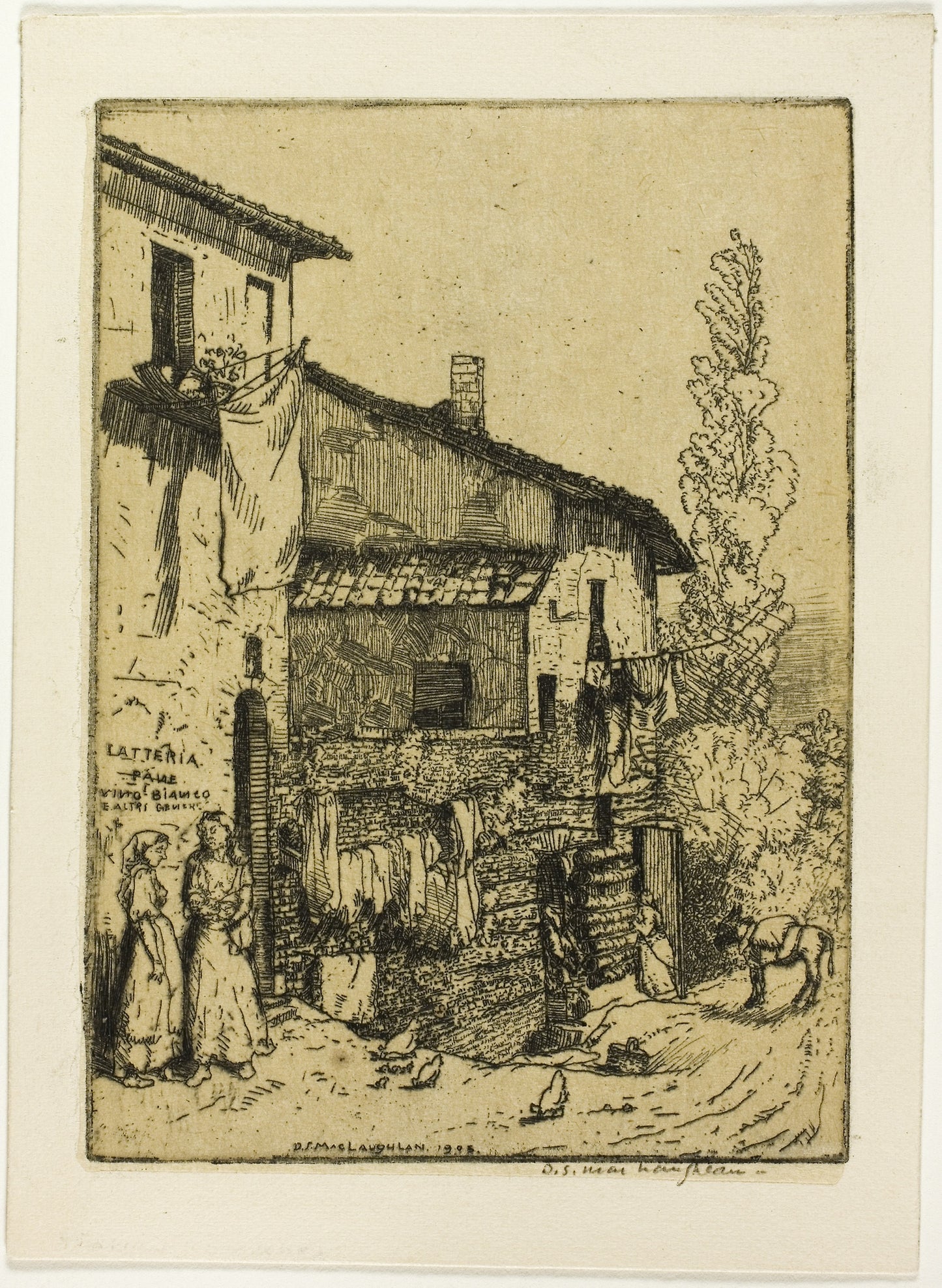 Siena - Donald Shaw MacLaughlan, Poster Print Wall Art