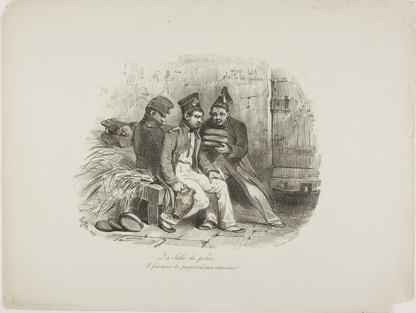 Military Prison - Denis Auguste Marie Raffet (French, 1804-1860), Poster Print Wall Art