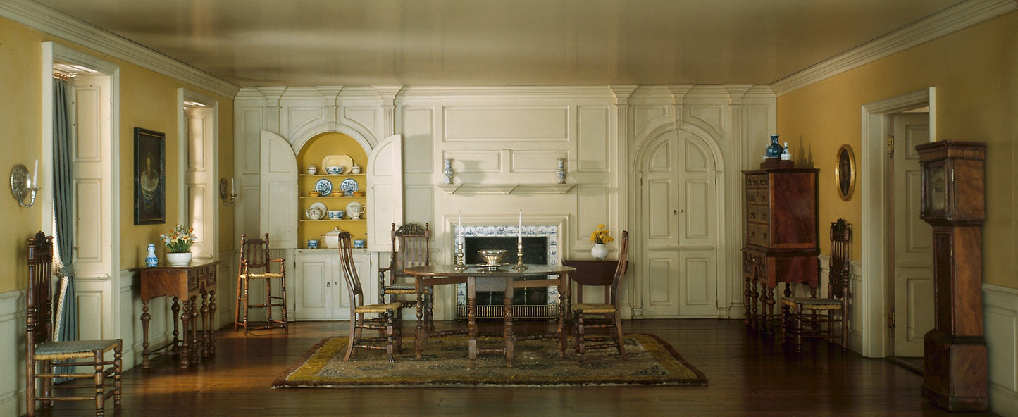 A3 - Massachusetts Dining Room, 1720 - Mrs. James Ward Thorne, Poster Print Wall Art