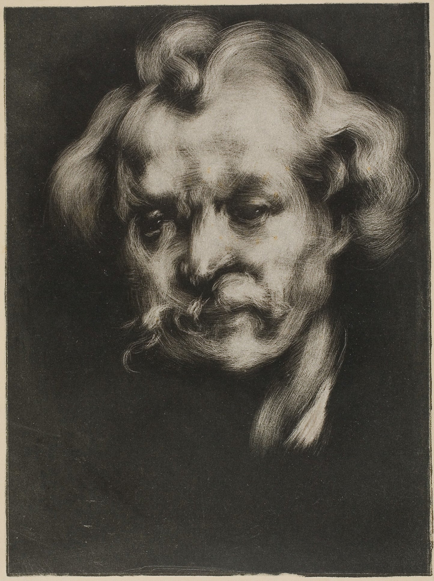 Portrait of Jean Dolent - Eugène Carrière, Poster Print Wall Art