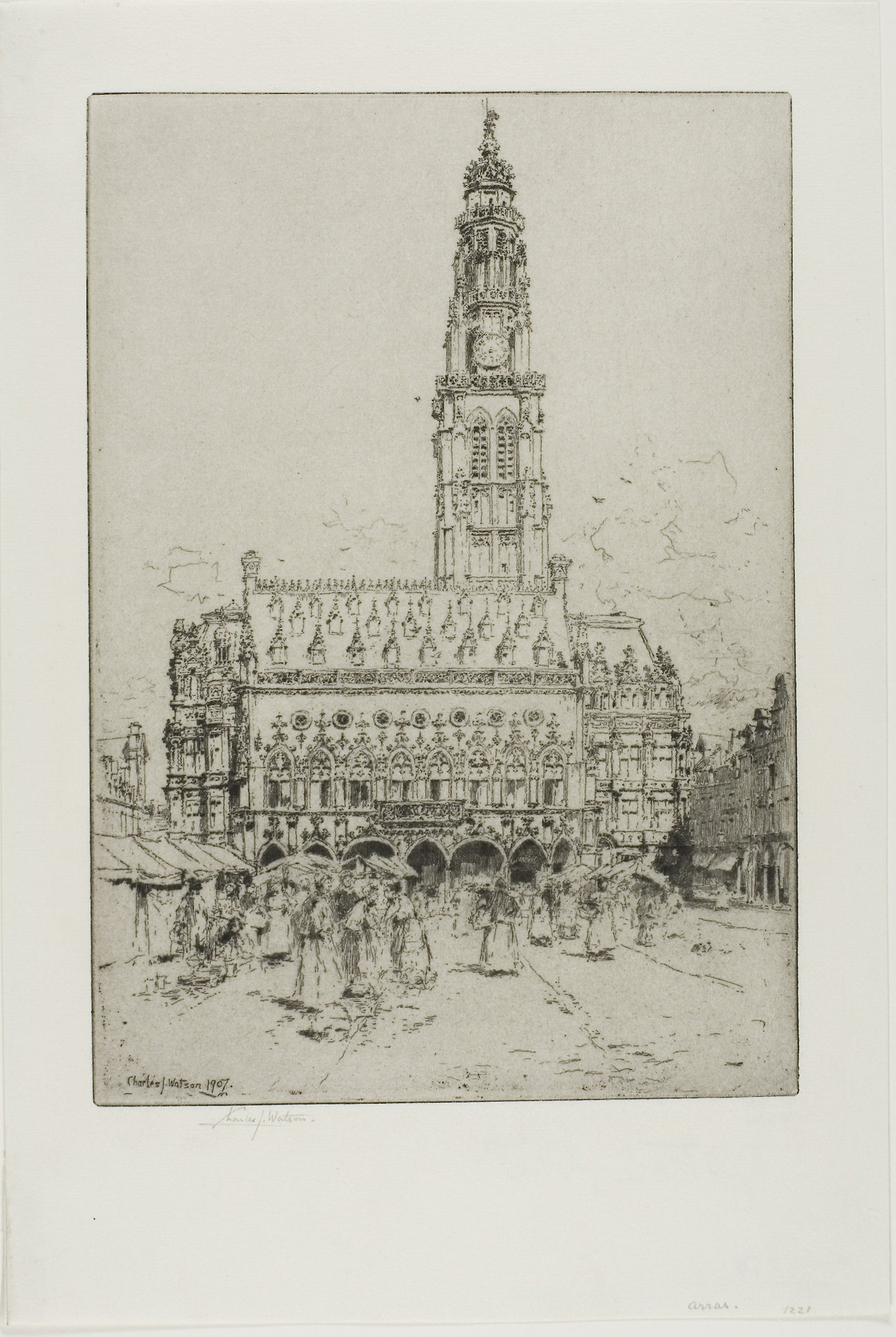 Arras - Charles John Watson, Poster Print Wall Art