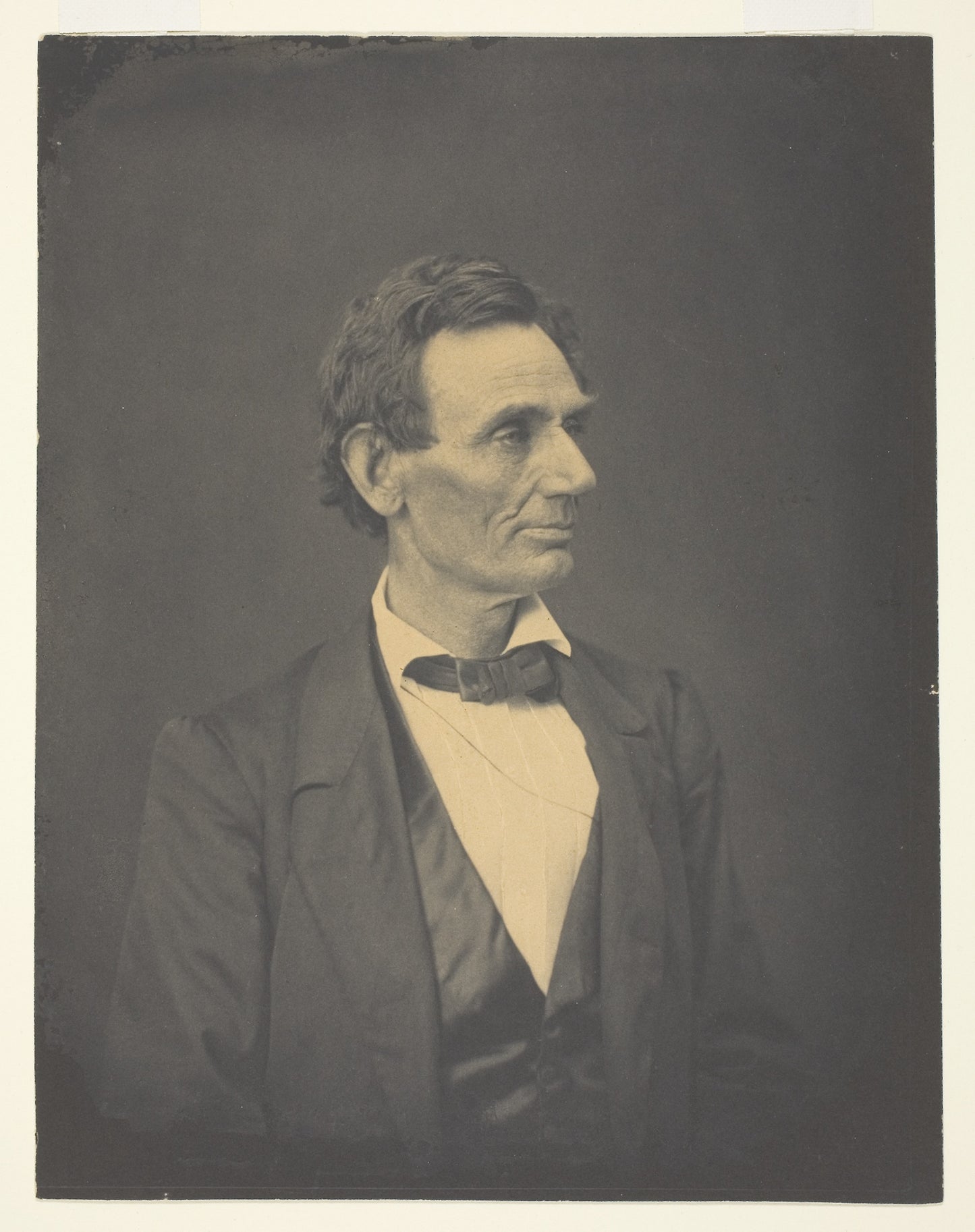 Abraham Lincoln, Springfield, Illinois - Alexander Hesler (American, born Canada, 1823–1895), Poster Print Wall Art