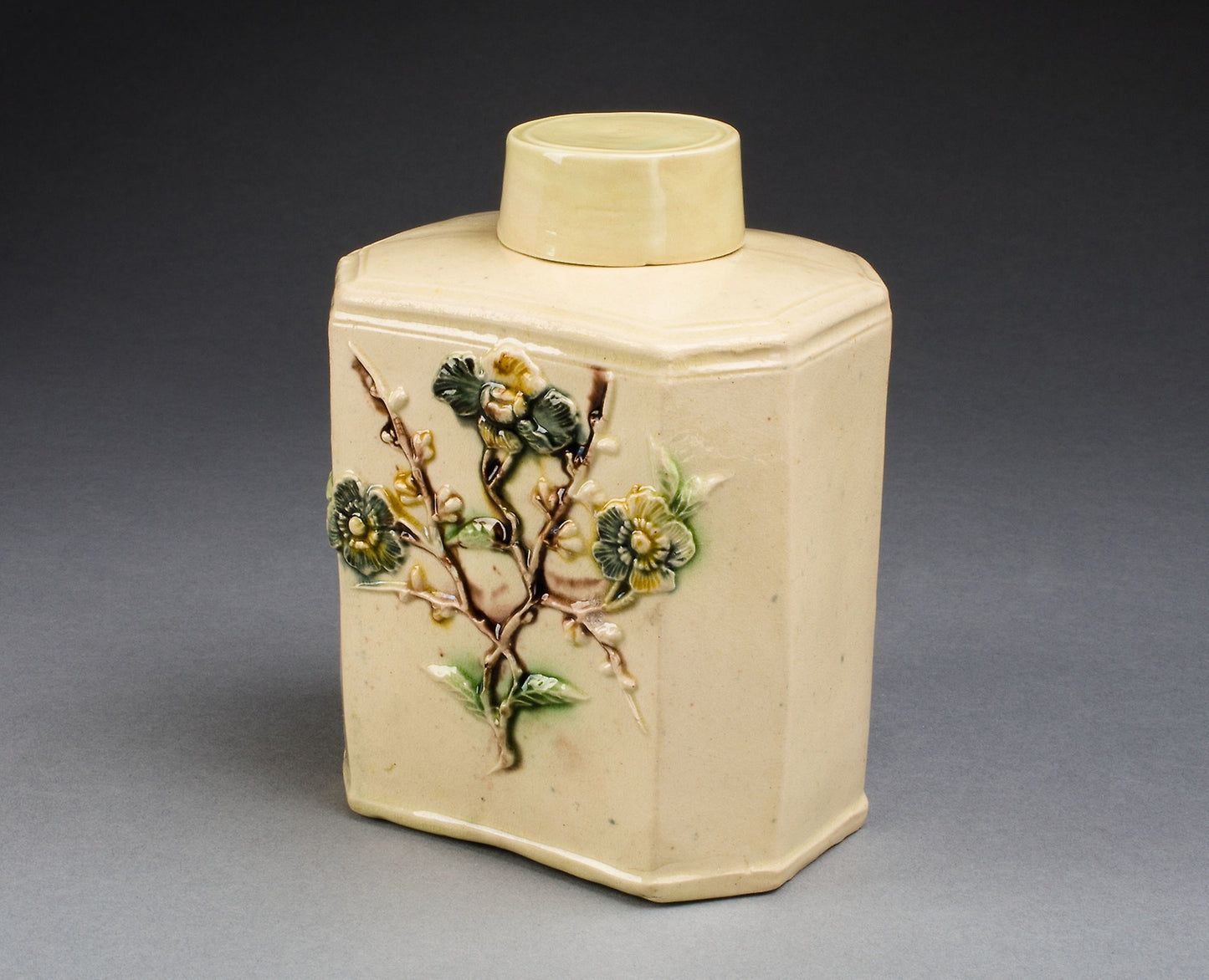 Tea Canister - Staffordshire, England, Poster Print Wall Art