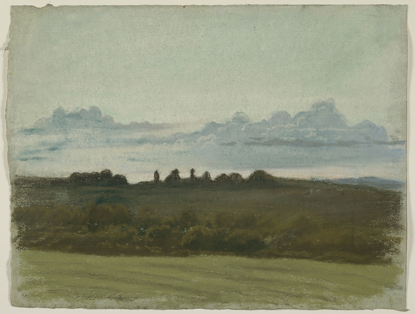 Paysage - François Louis Français, Poster Print Wall Art