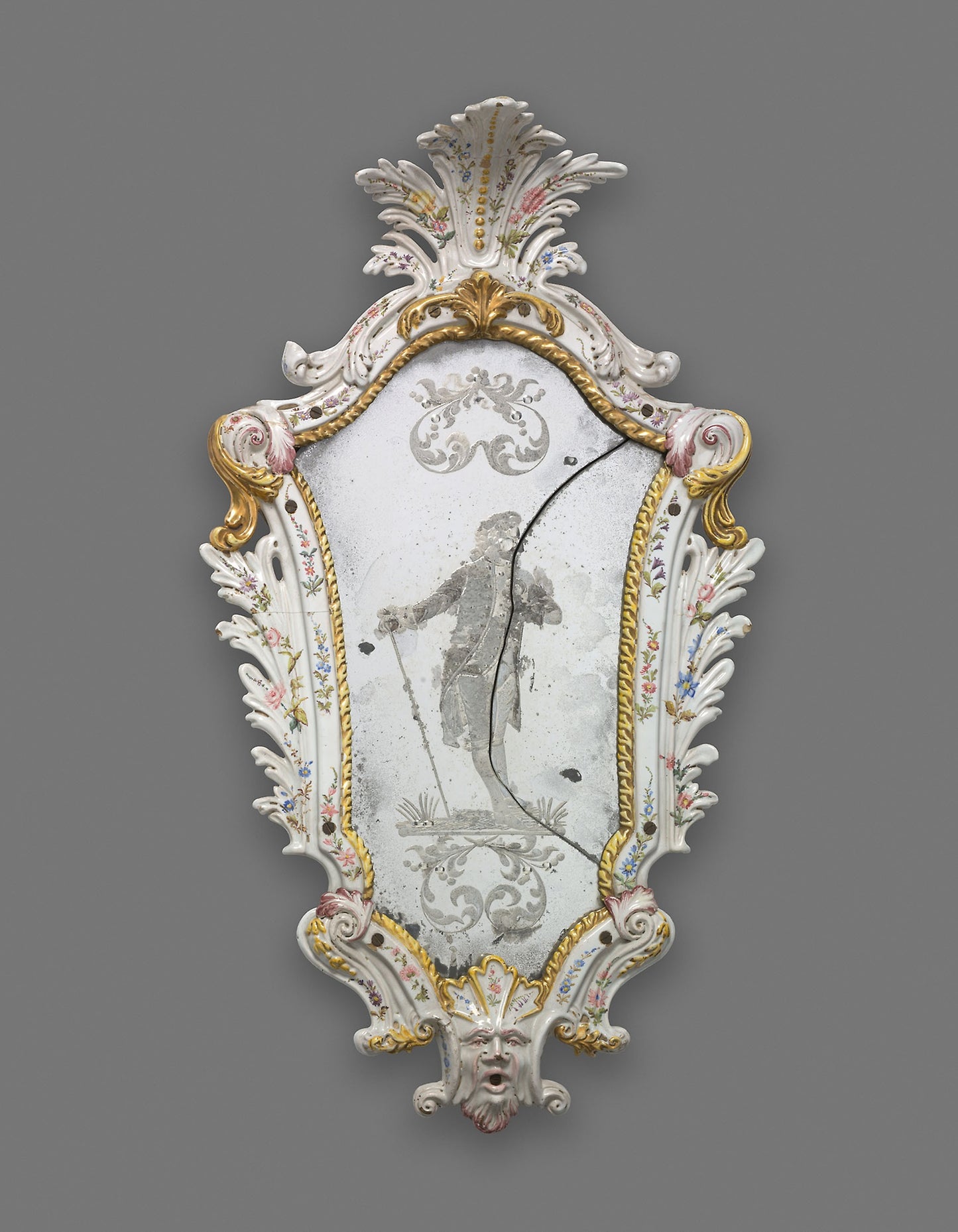 Mirror - Courtier - Italy, Poster Print Wall Art