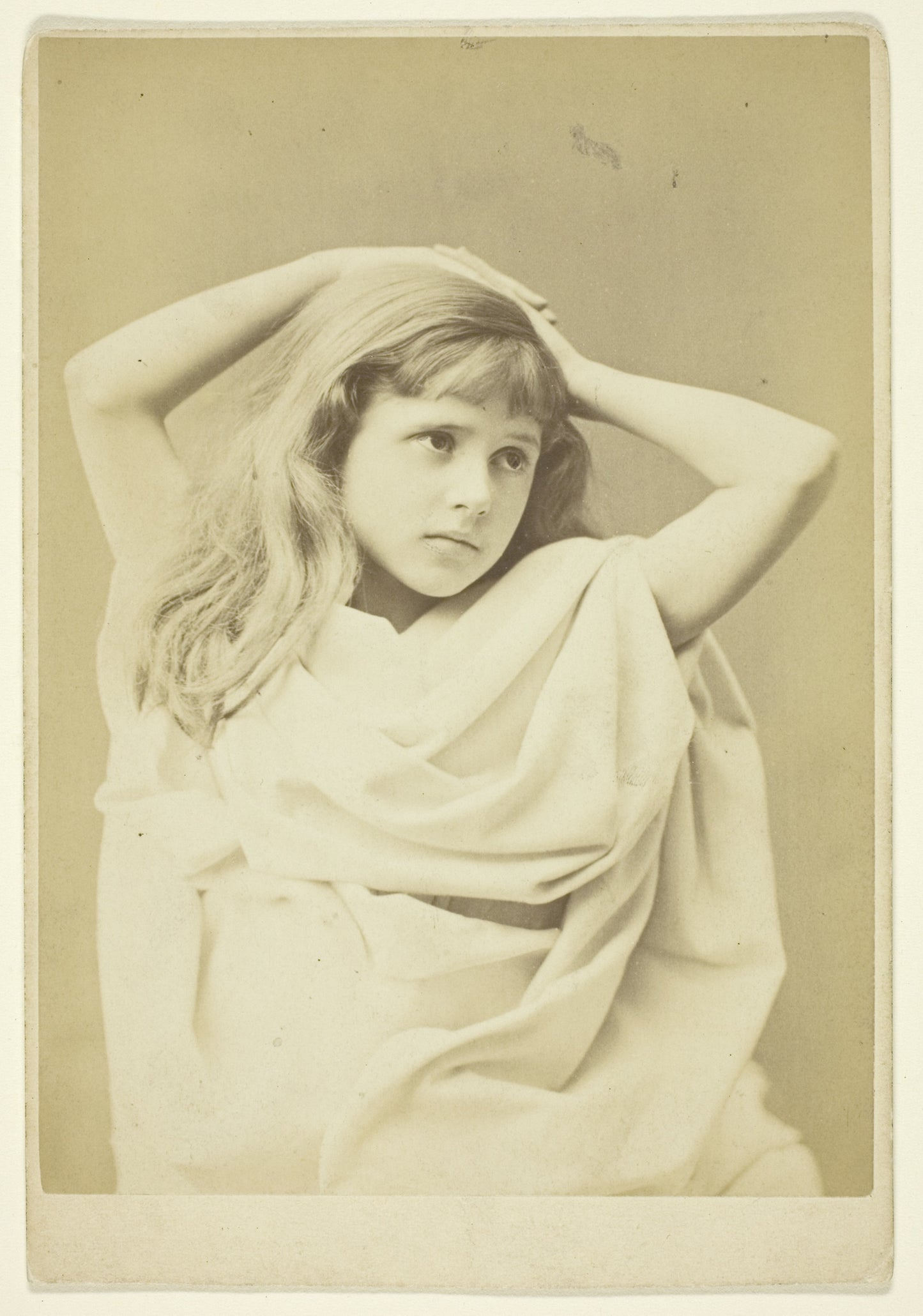 Portrait of Miss Constance MacDonald Gilchrist - Elliott & Fry, Poster Print Wall Art