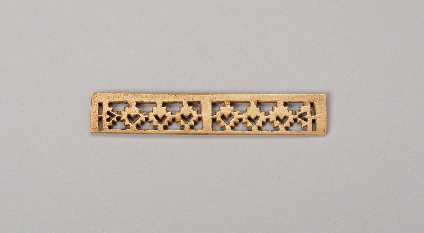 Balance-Beam Scale with Cut-Out Lattice-Like Design - Possibly Nazca, Poster Print Wall Art