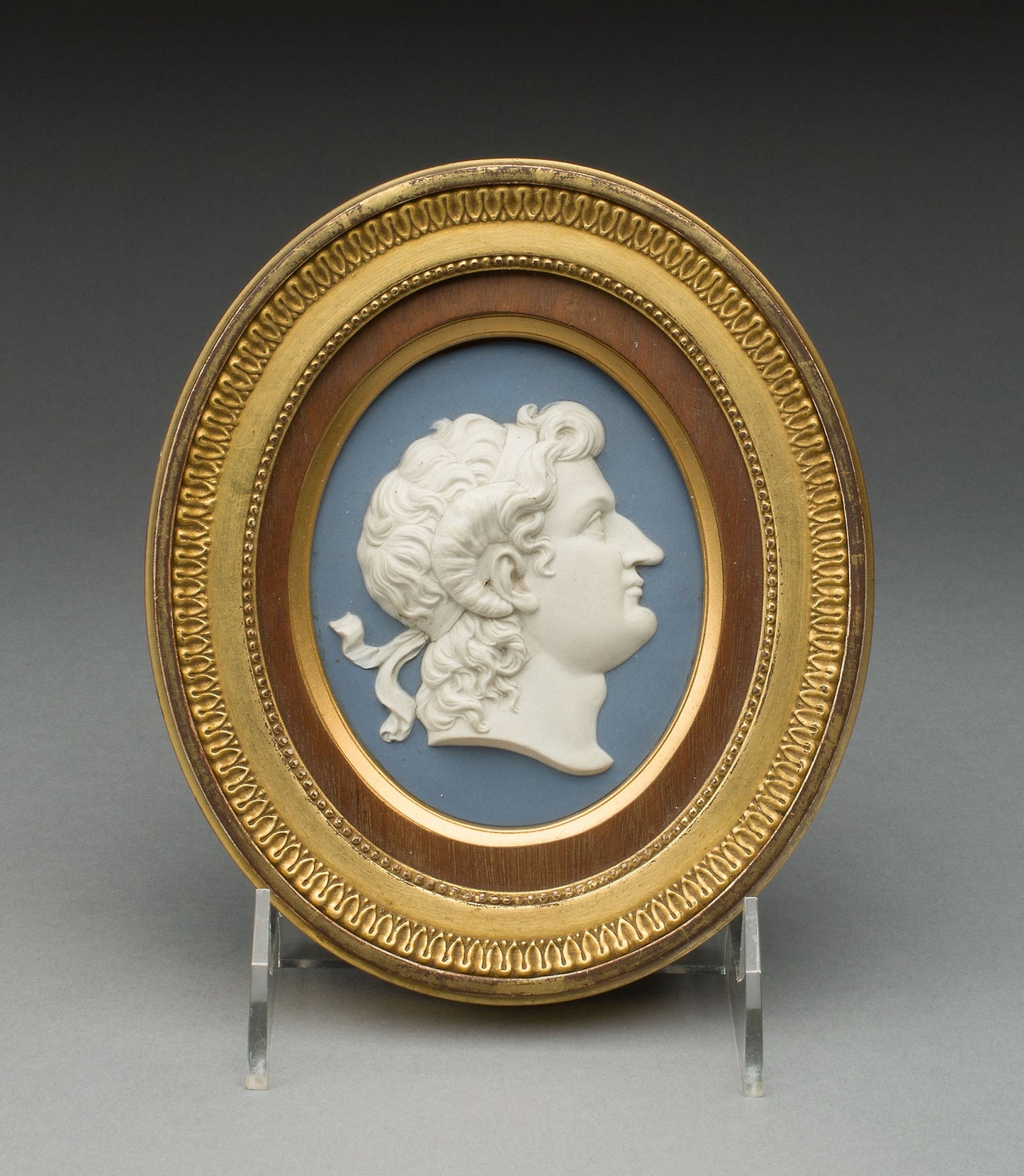 Plaque with Alexander the Great - Wedgwood Manufactory, Poster Print Wall Art