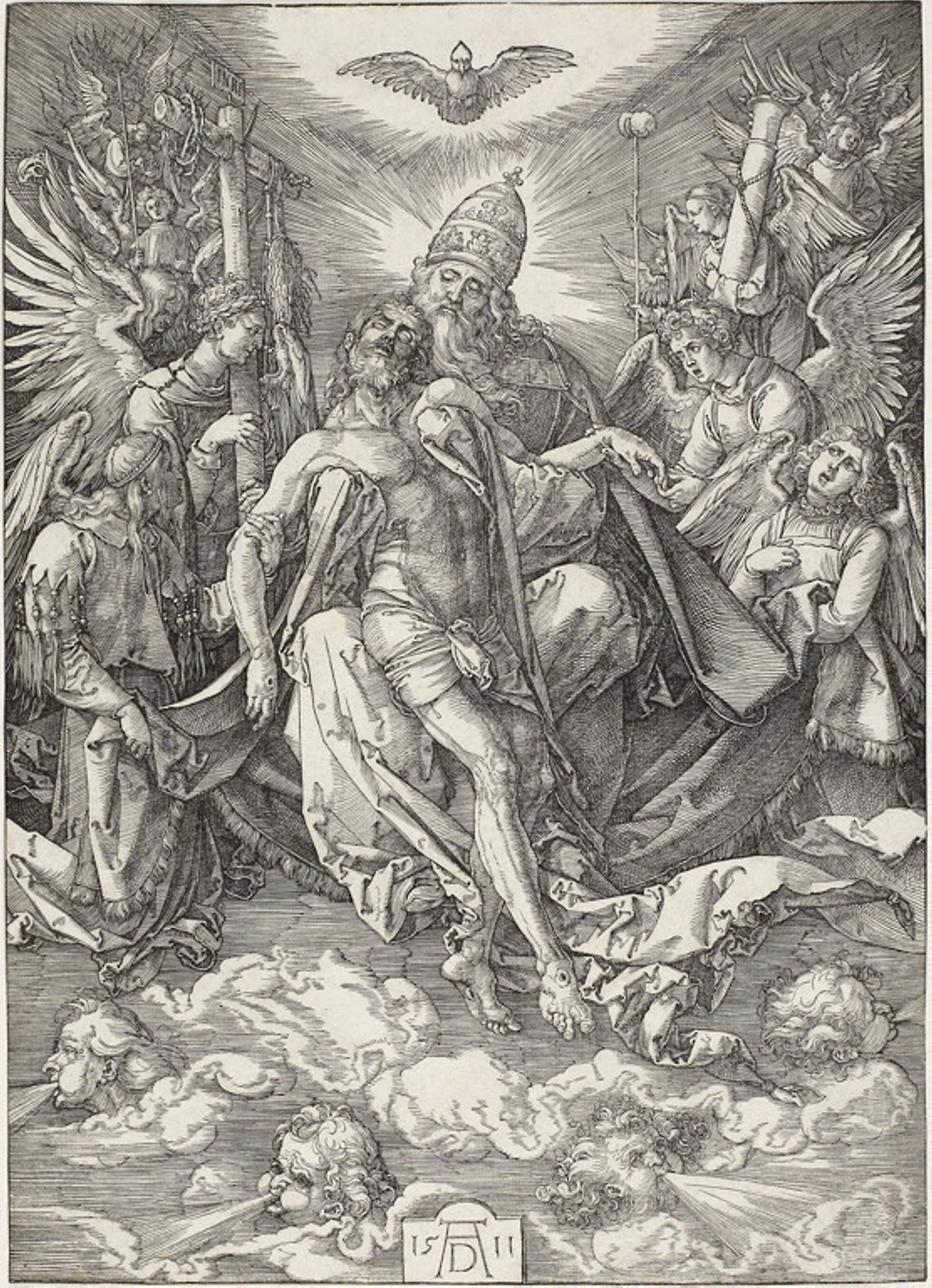 The Trinity (The See of Grace) - Albrecht Dürer, Poster Print Wall Art