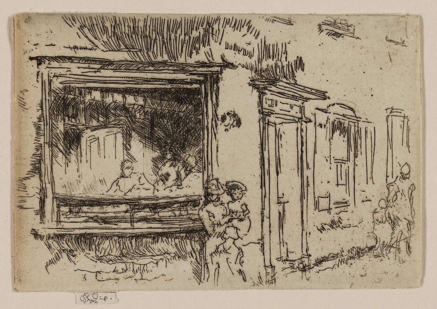 Butcher's Shop, Sandwich, Kent - James McNeill Whistler, Poster Print Wall Art