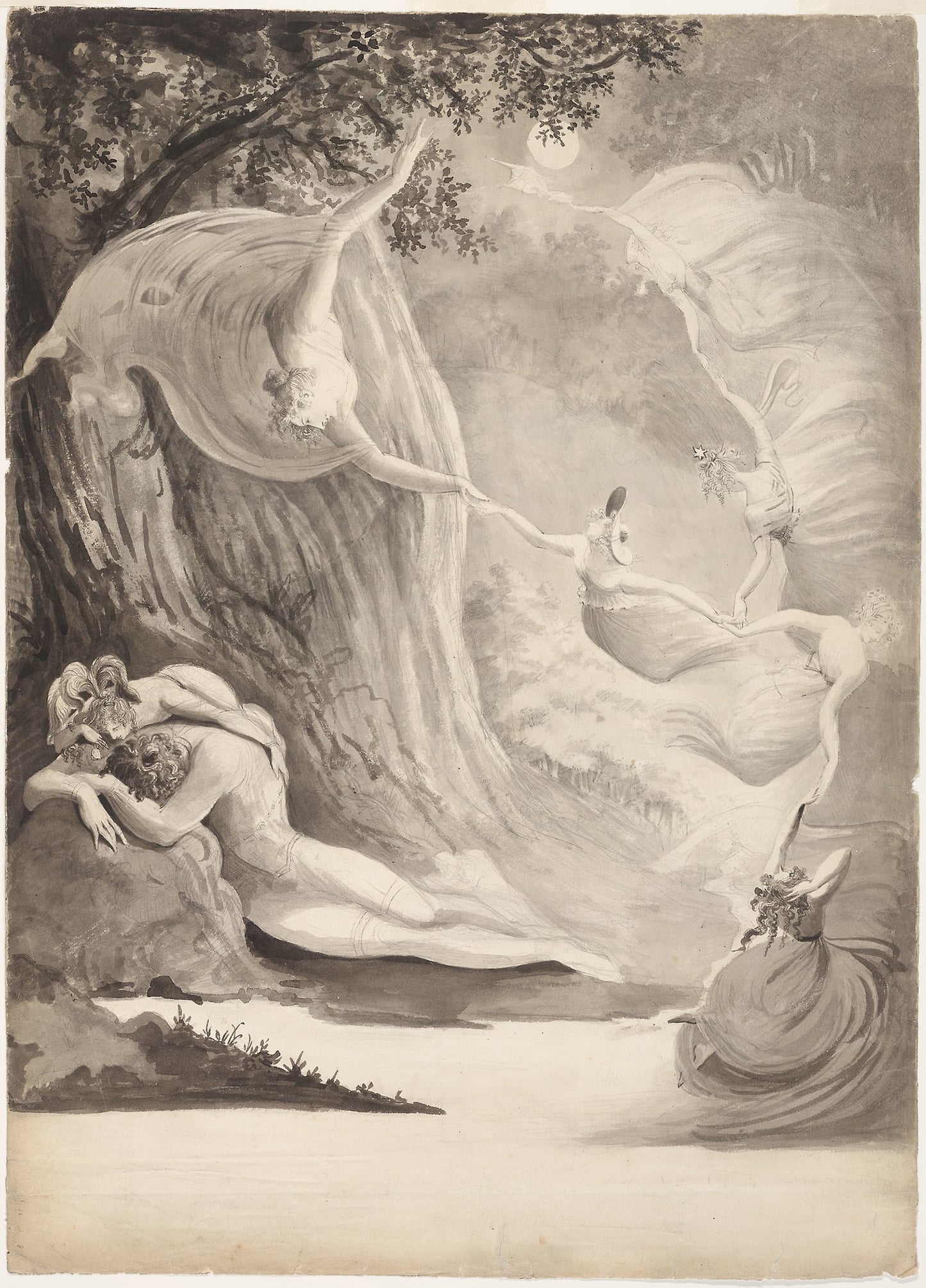 The Shepherd's Dream - Georgina North, Poster Print Wall Art