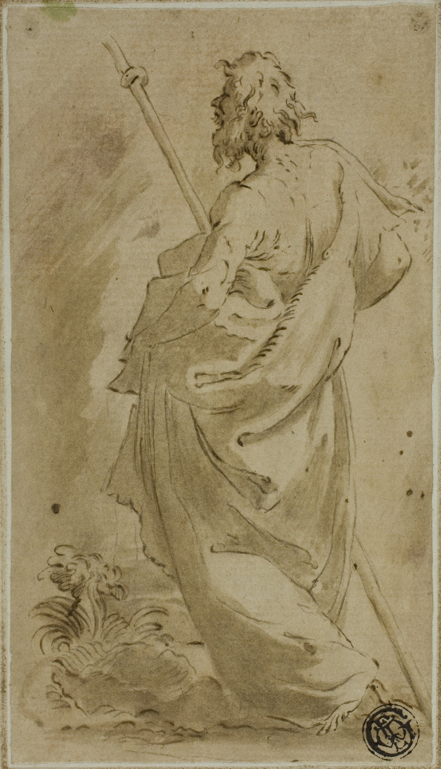 Saint James Major - After Francesco Mazzola, called Parmigianino, Poster Print Wall Art