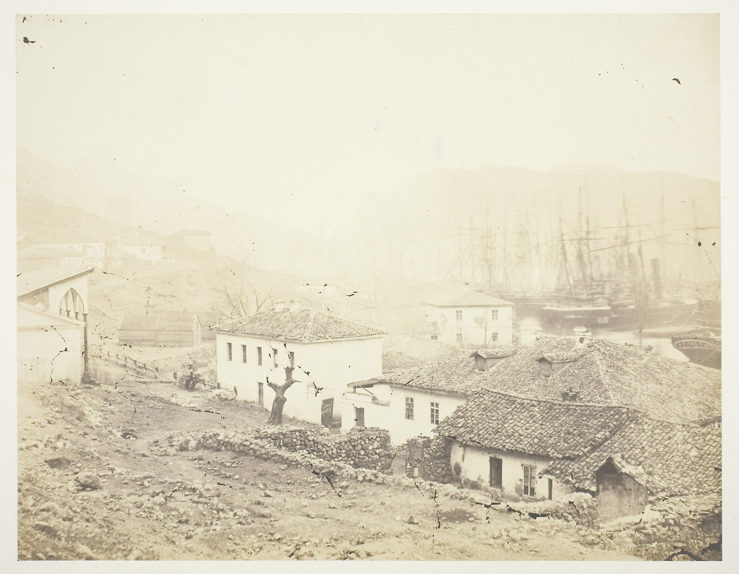 Balaklava, looking Seawards - Roger Fenton, Poster Print Wall Art