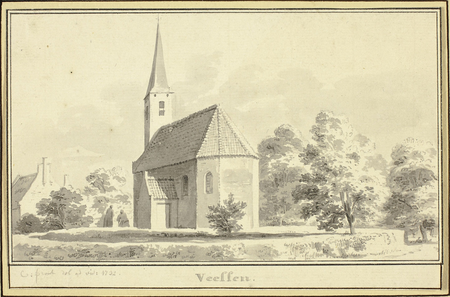 Veeffen - Cornelis Pronck, Poster Print Wall Art