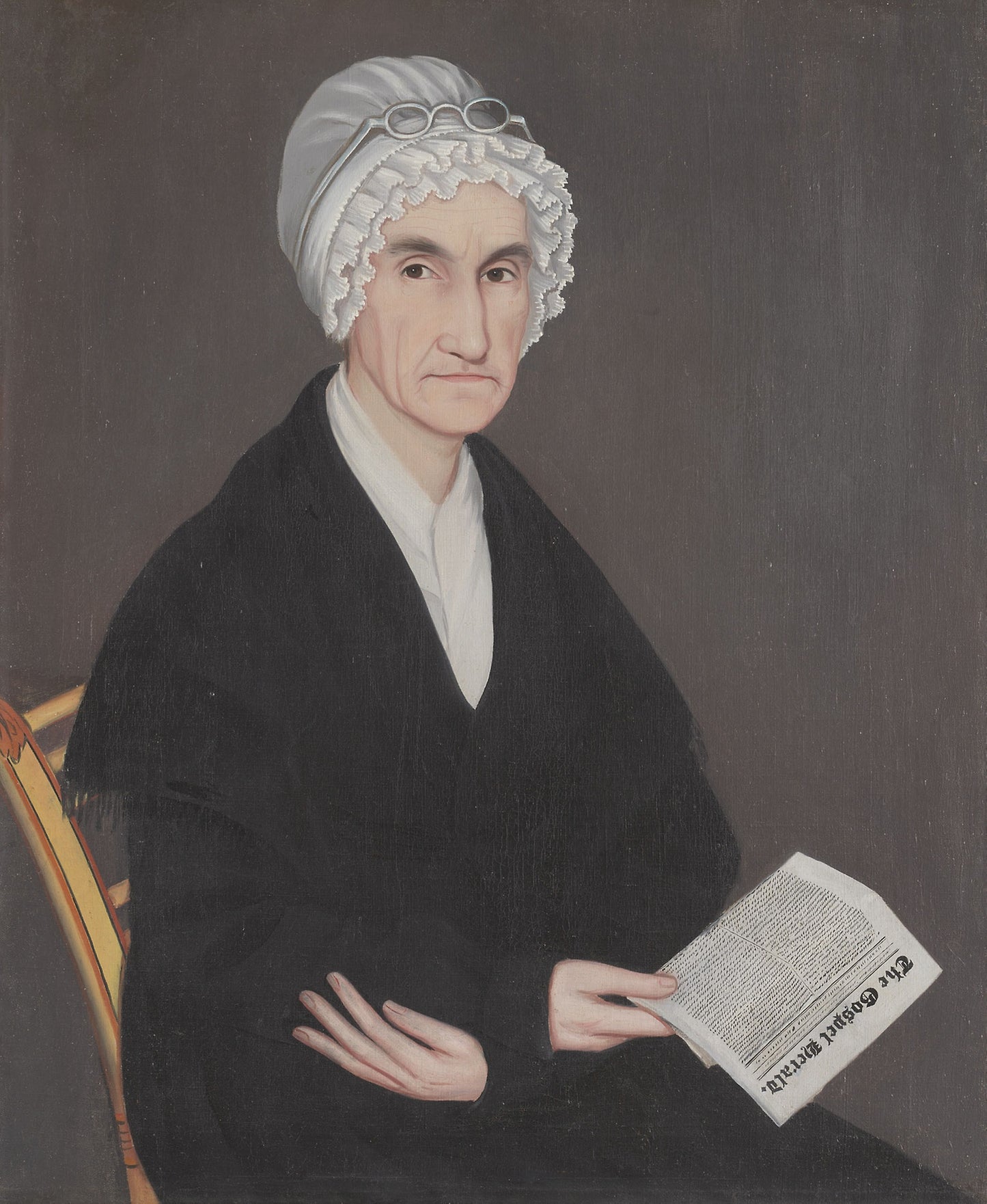 Mrs. Reuben Allerton (Lois Atherton) - Ammi Phillips, Poster Print Wall Art