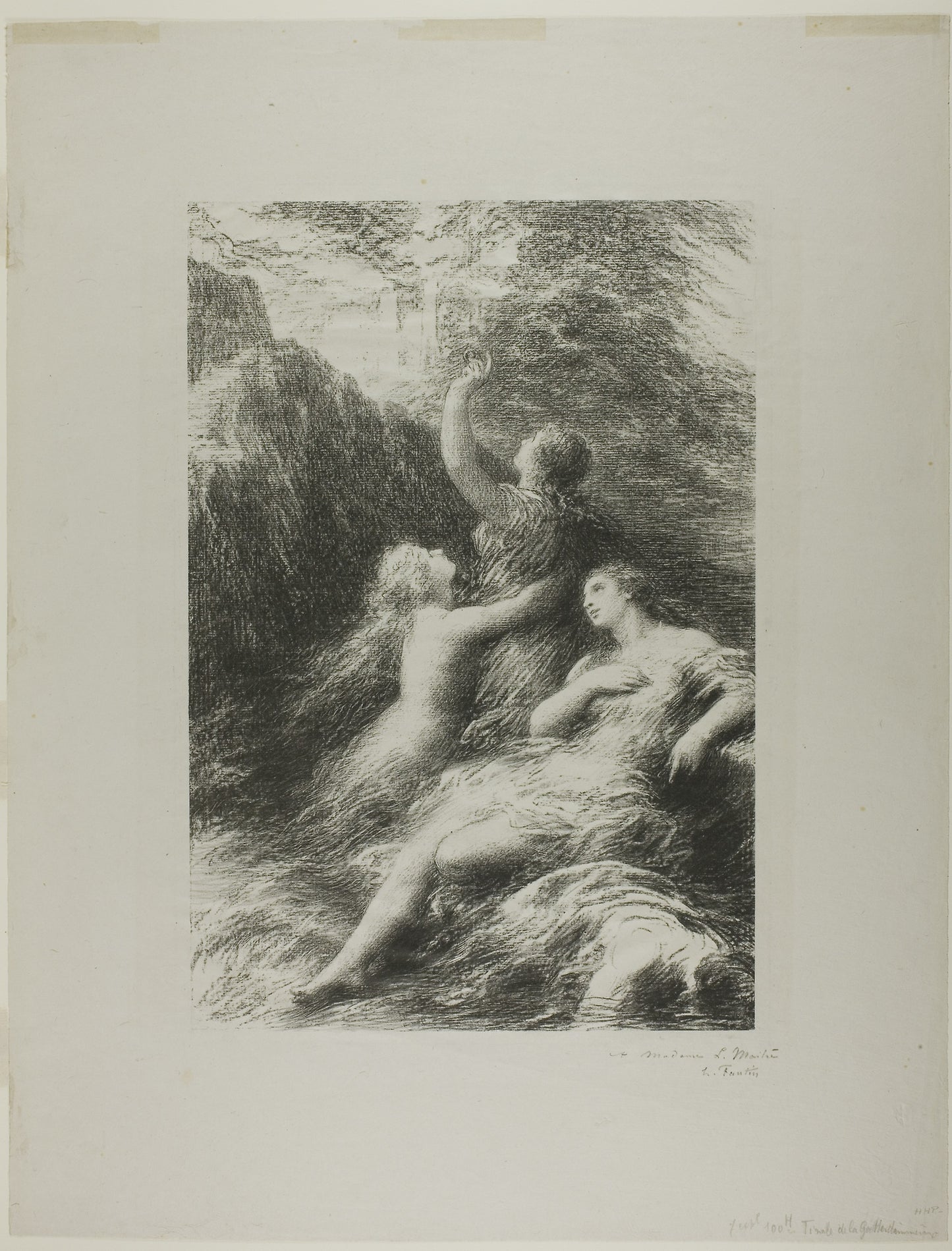 Finale to the Twilight of the Gods - Henri Fantin-Latour, Poster Print Wall Art