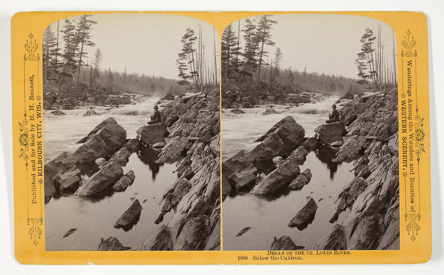 Below the Caldron - Henry Hamilton Bennett, Poster Print Wall Art