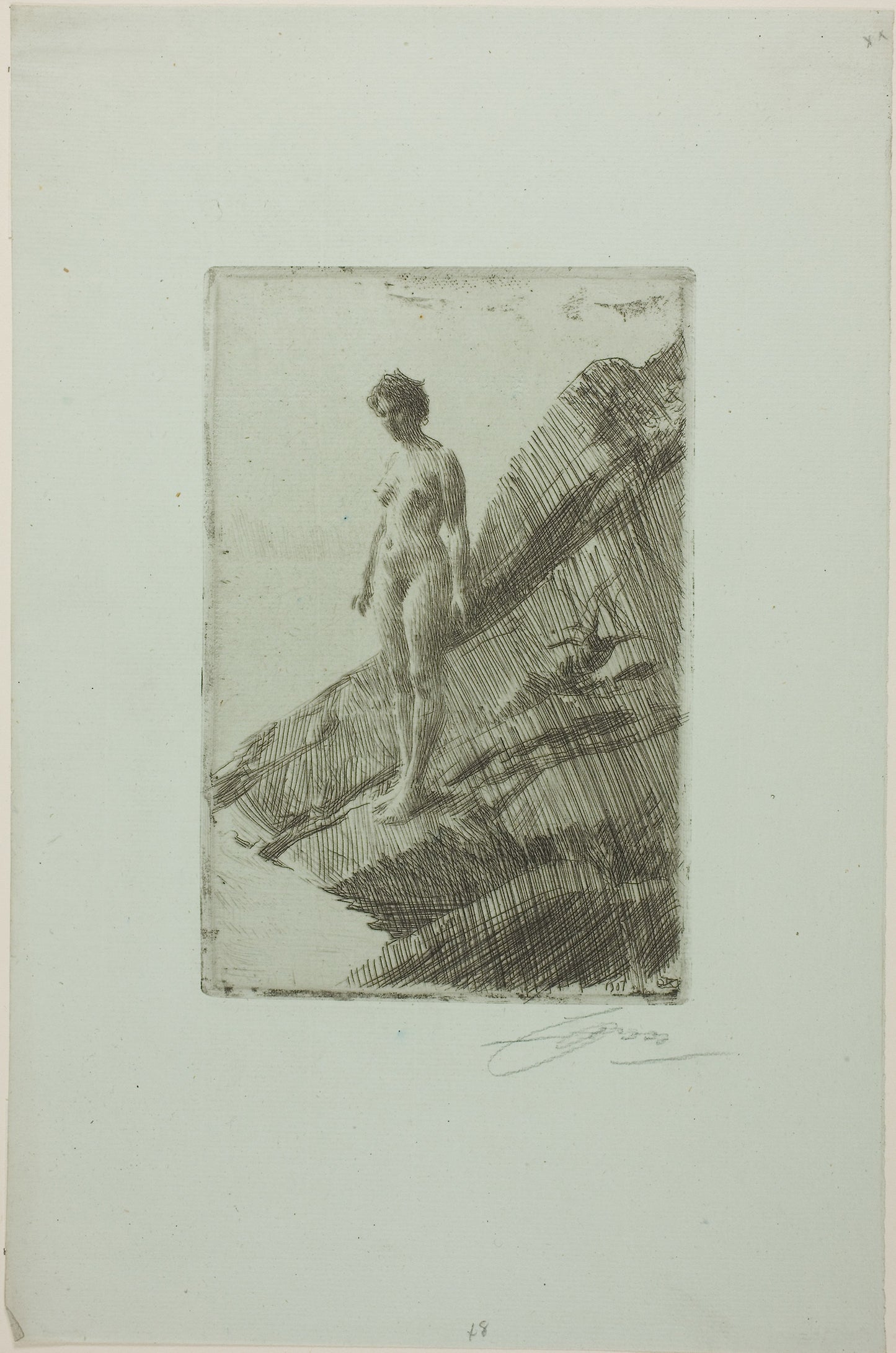 Edö - Anders Zorn, Poster Print Wall Art