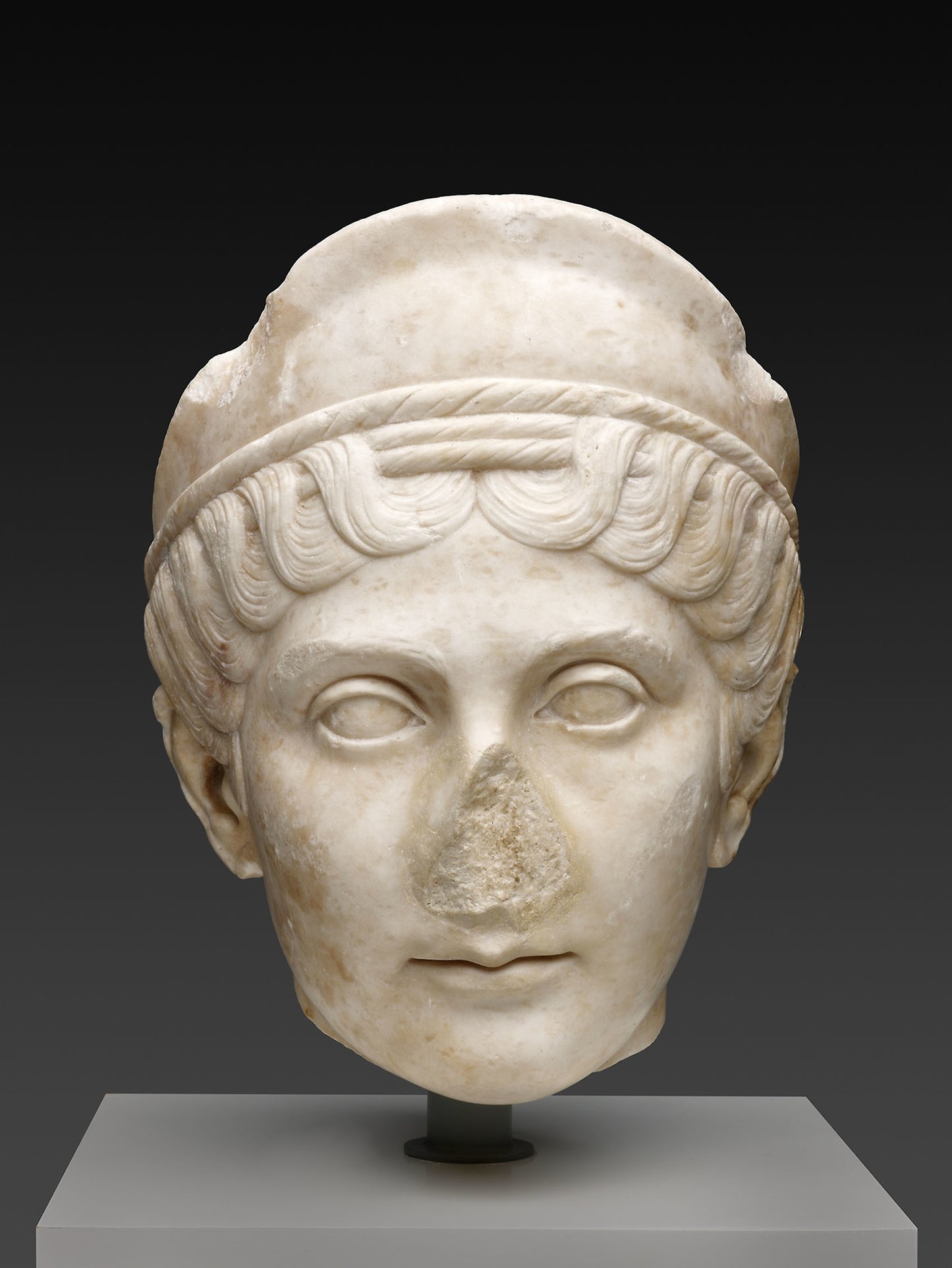 Portrait Head of a Woman - Roman, Poster Print Wall Art