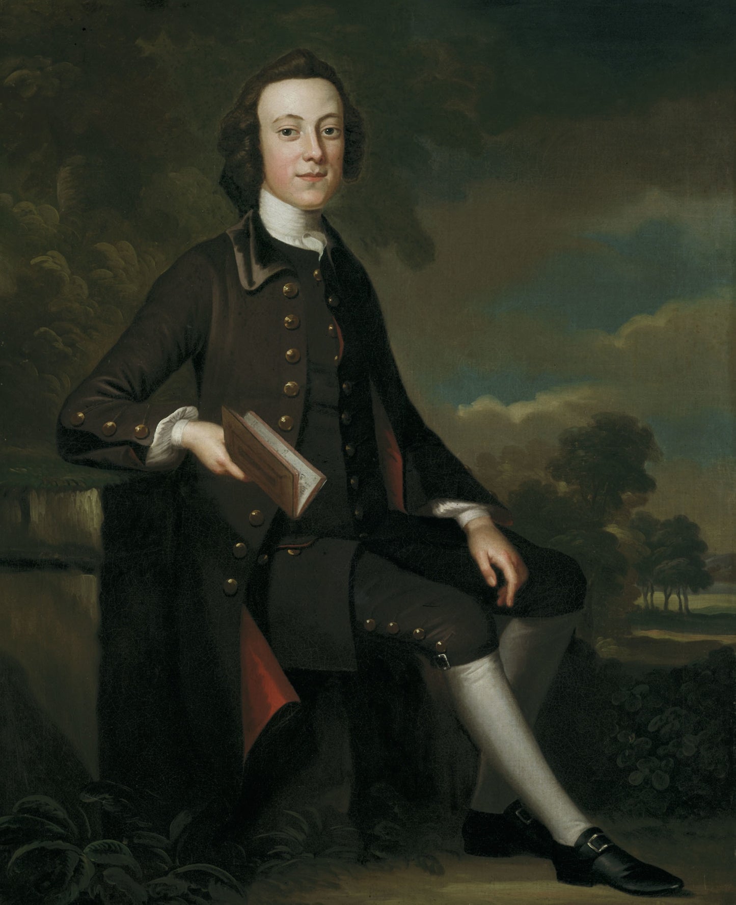 Portrait of a Young Man - John Wollaston, Poster Print Wall Art