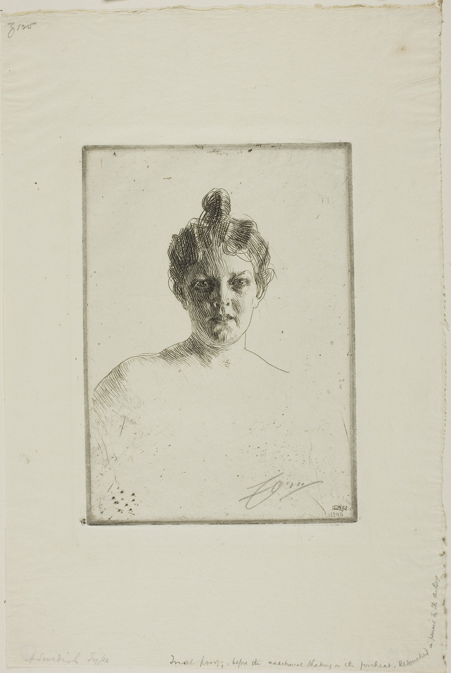 Mrs. Runeberg: Anders Zorn,16x12"(A3) Poster
