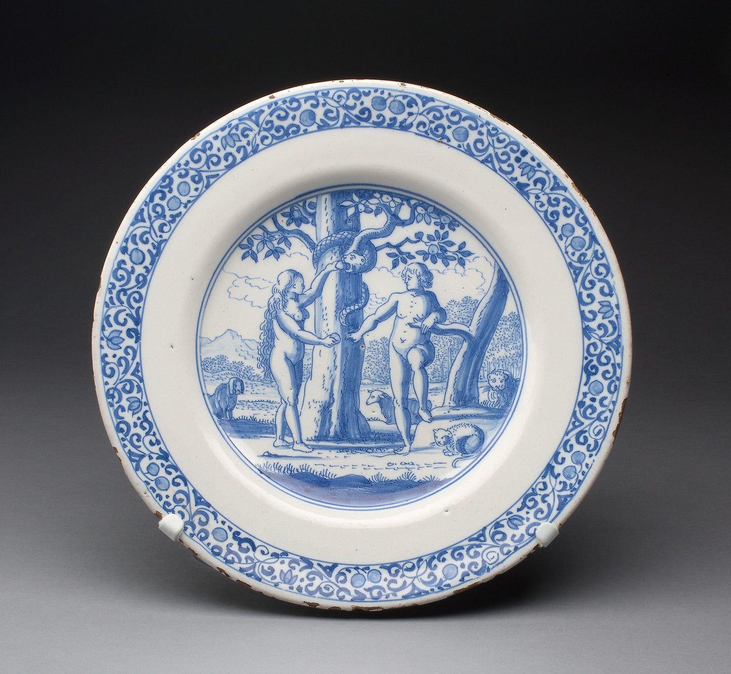 Plate: Dutch, Delft, Poster Print Wall Art