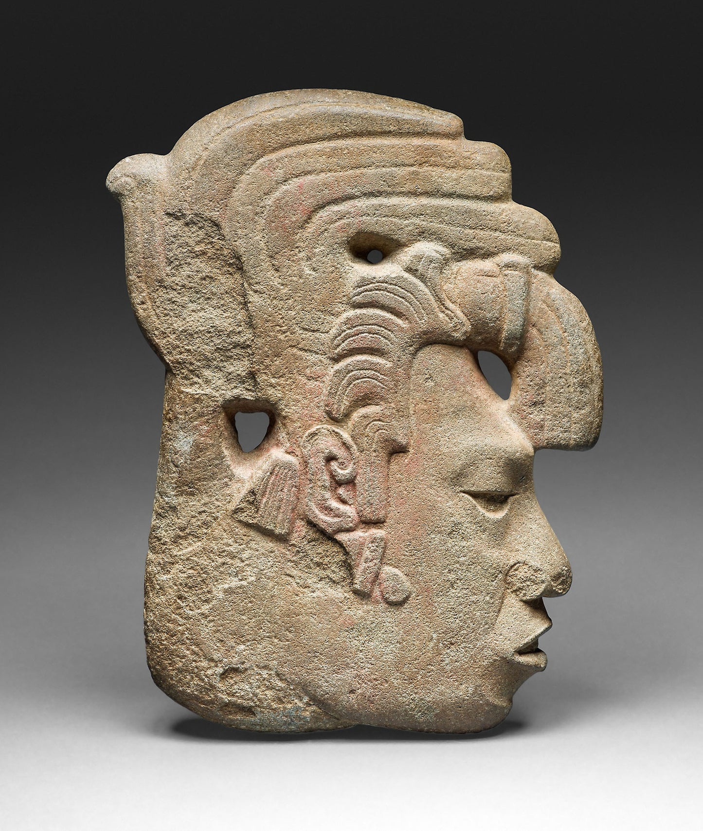 Royal Profile - Late Classic Maya, Poster Print Wall Art