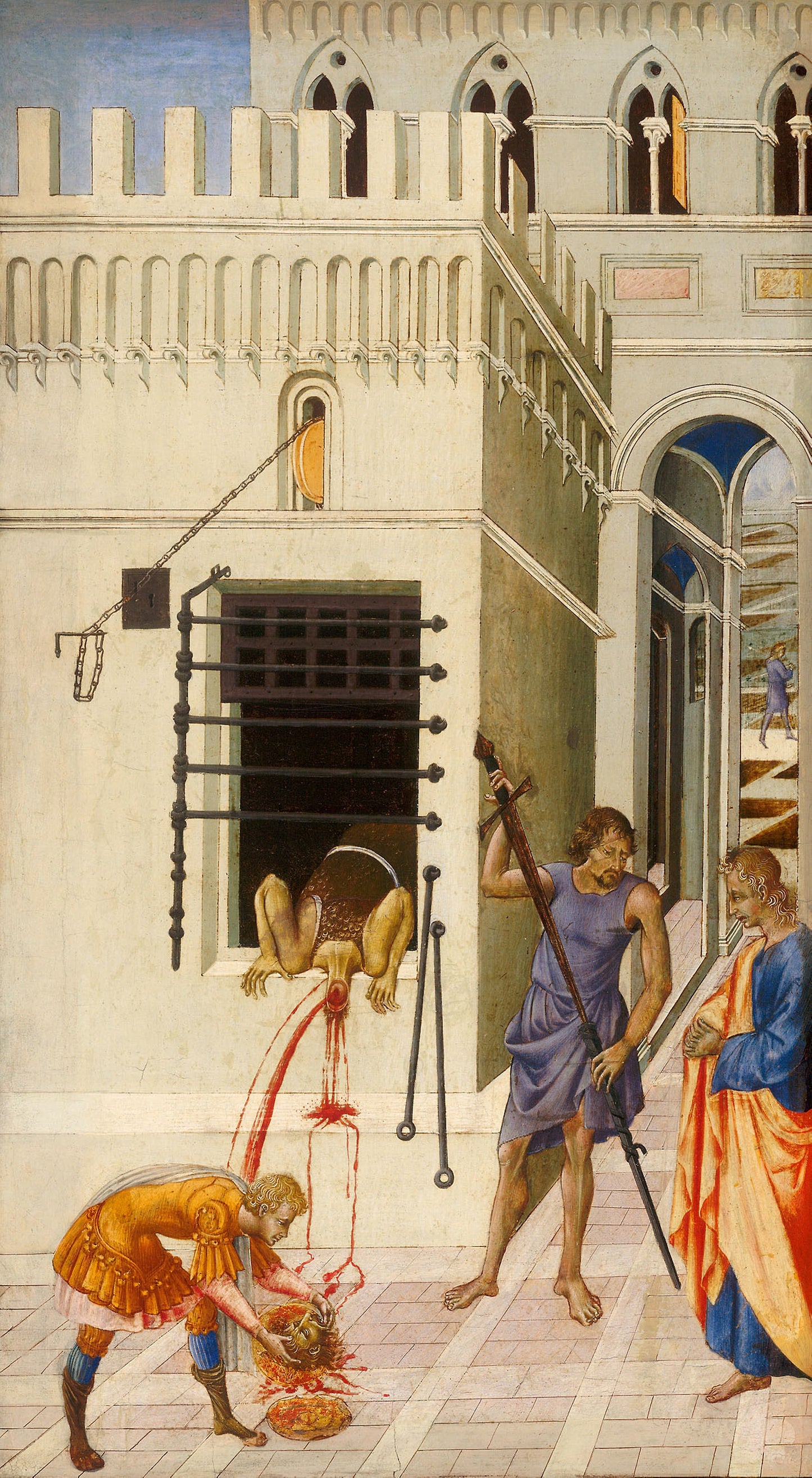 The Beheading of Saint John the Baptist: Giovanni di Paolo, Poster Print Wall Art