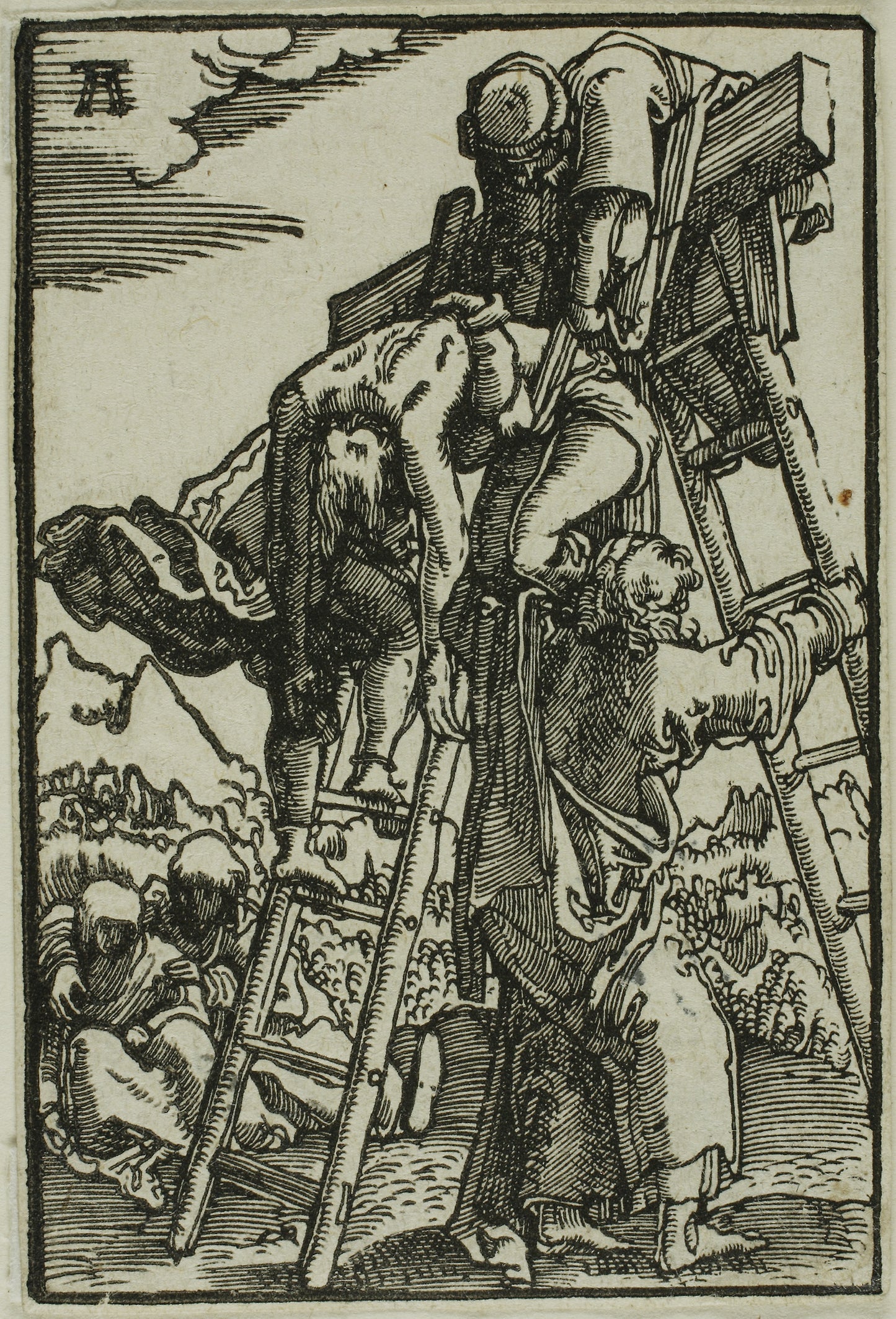 The Descent from the Cross, from The Fall and Redemption of Man - Albrecht Altdorfer, Poster Print Wall Art