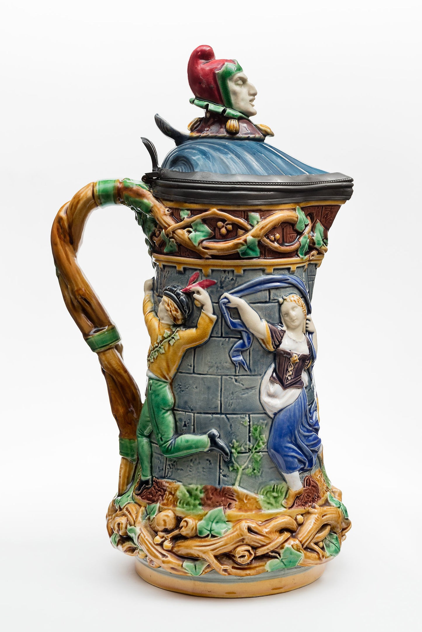 Tower-Jug - Minton Pottery and Porcelain Factory , Poster Print Wall Art
