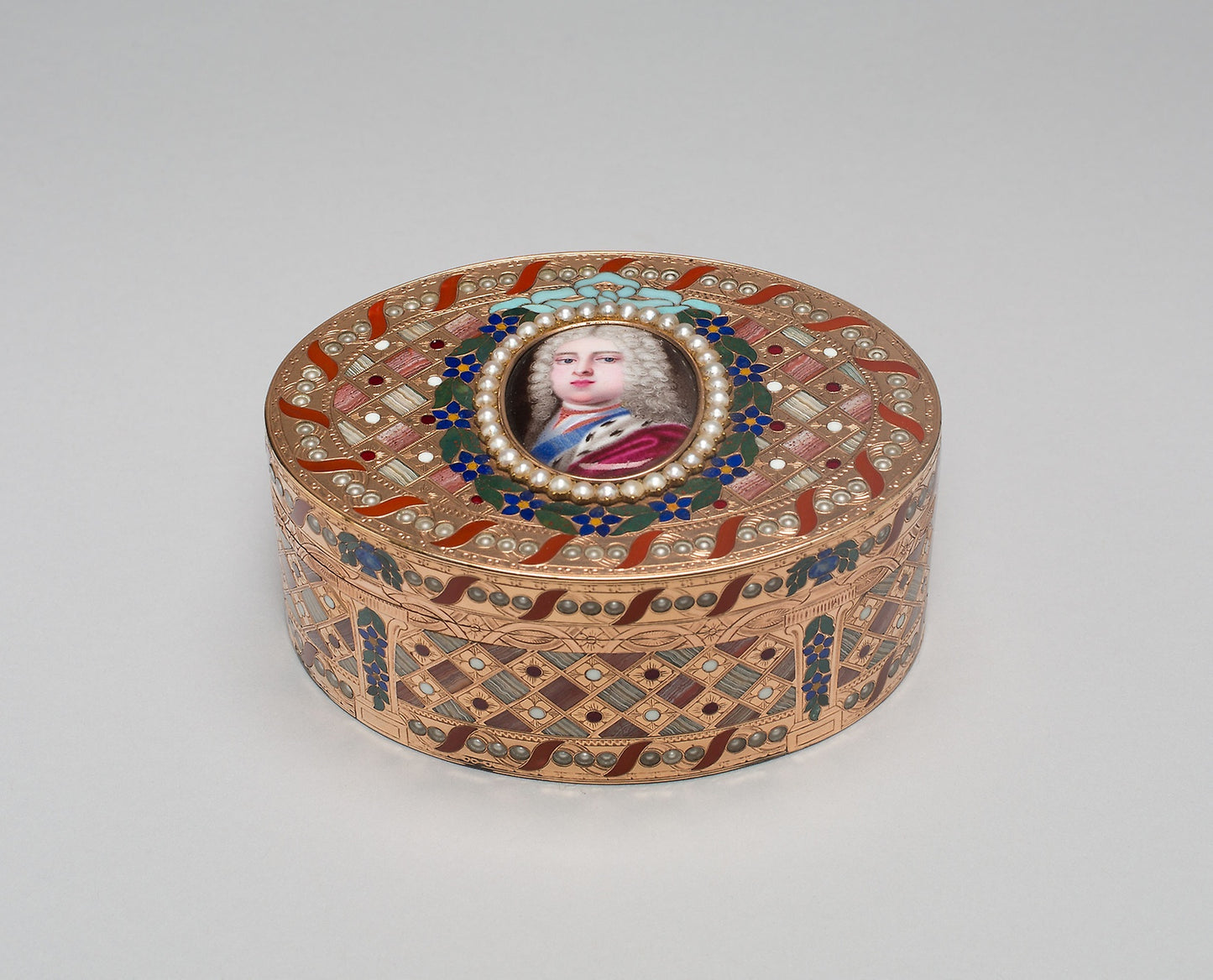 Snuff Box - Portrait of Saxon Prince - Johann Christian Neuber, Poster Print Wall Art