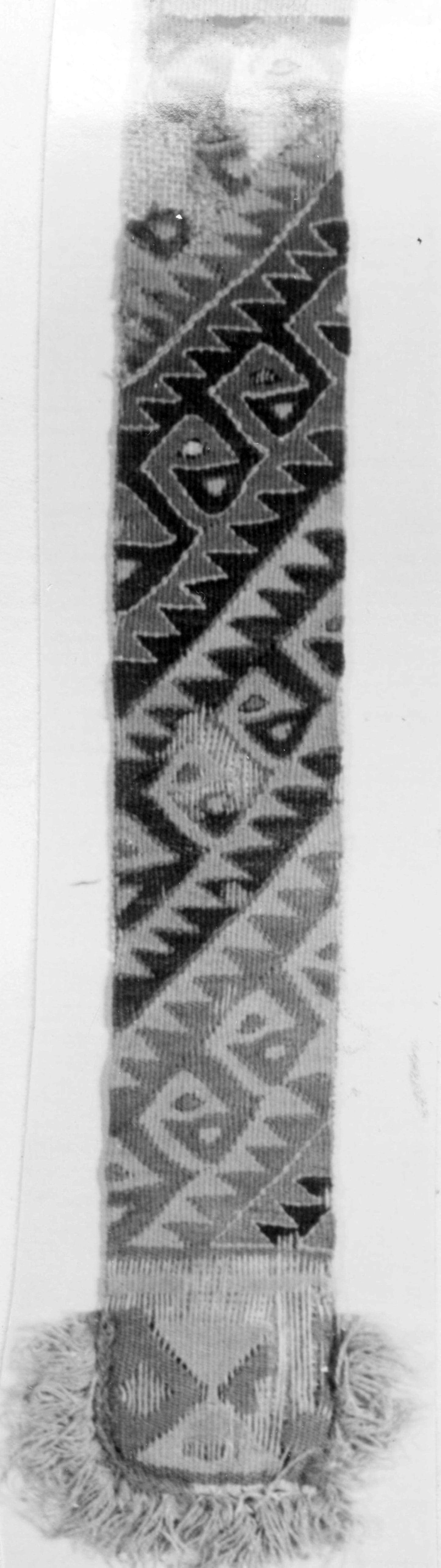 Loincloth Fragment - Probably central coast, Peru, Poster Print Wall Art