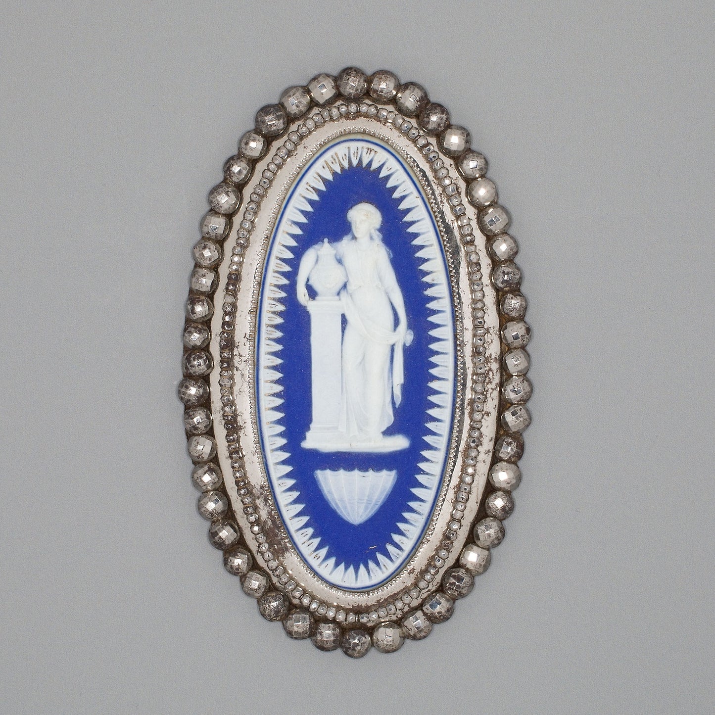 Buckle Medallion (part of buckle) - Wedgwood Manufactory, Poster Print Wall Art