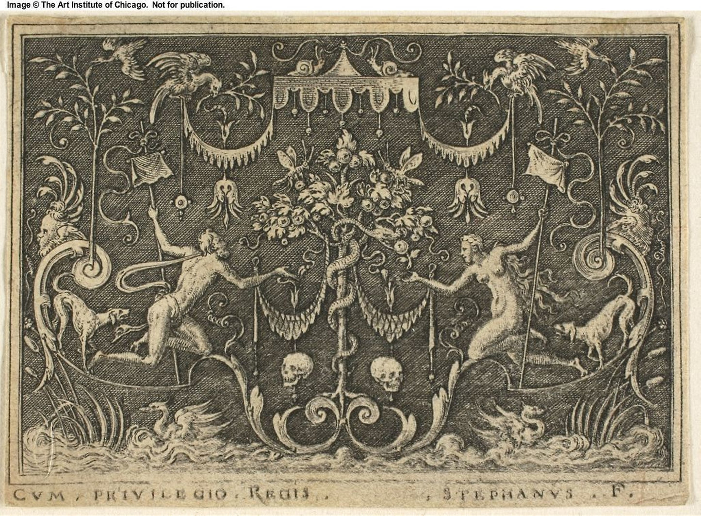 The Original Sin - Etienne Delaune, Poster Print Wall Art