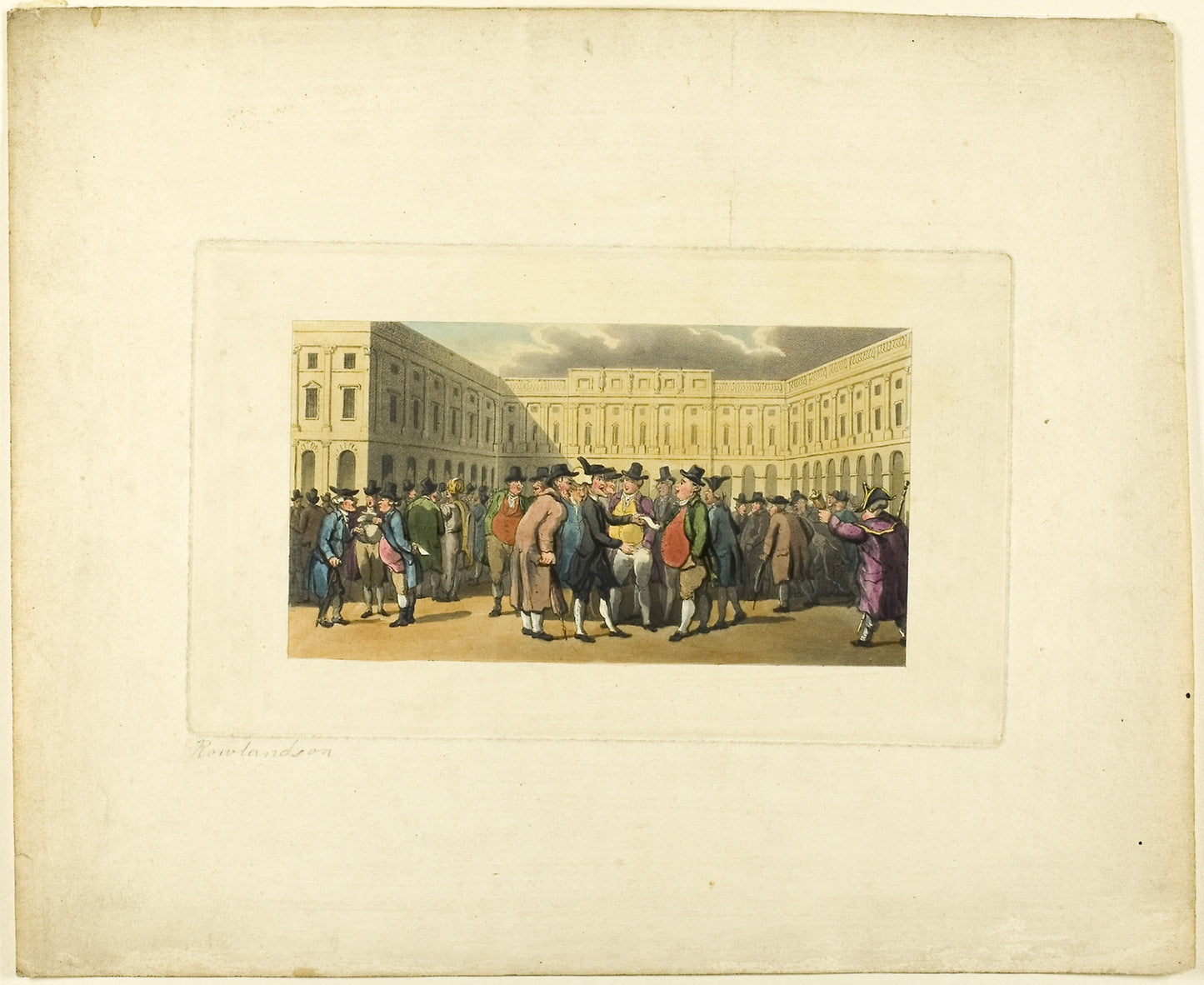 Doctor Syntax at Liverpool, from The Tour of Doctor Syntax - Thomas Rowlandson (English, 1756-1827), Poster Print Wall Art