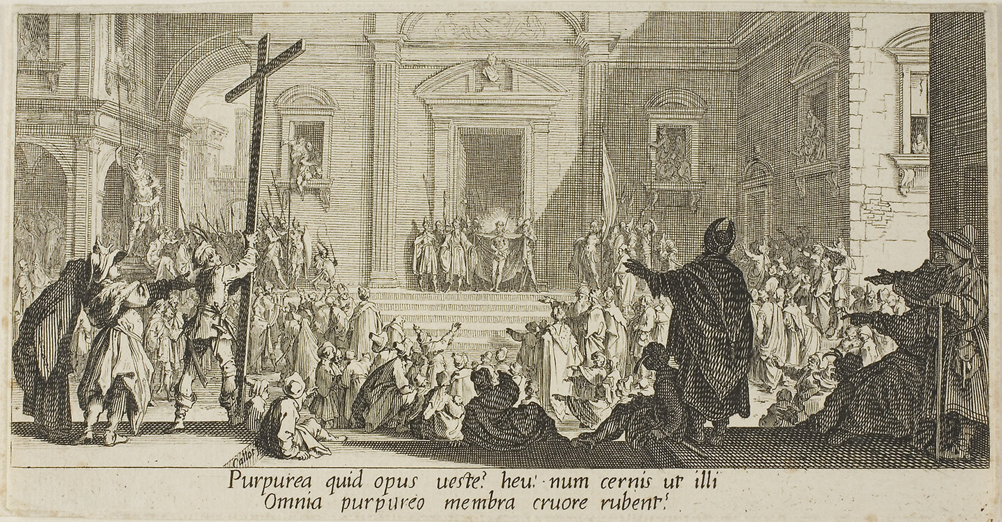 The Small Port, from Various Scenes Designed in Florence - Jacques Callot, Poster Print Wall Art