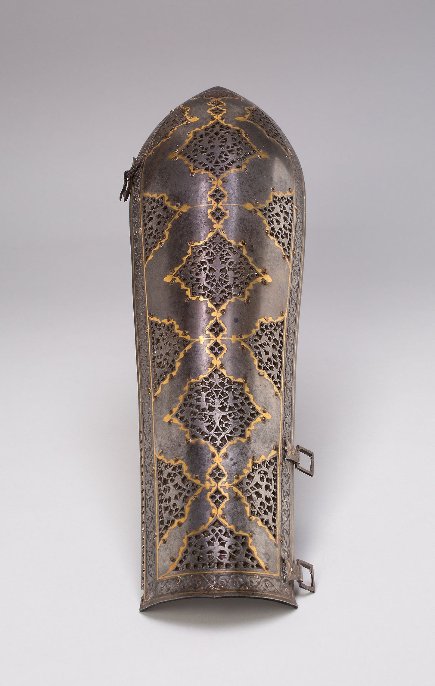 Arm Guard (Bazuband) from Suit of Armor - Iran, Poster Print Wall Art
