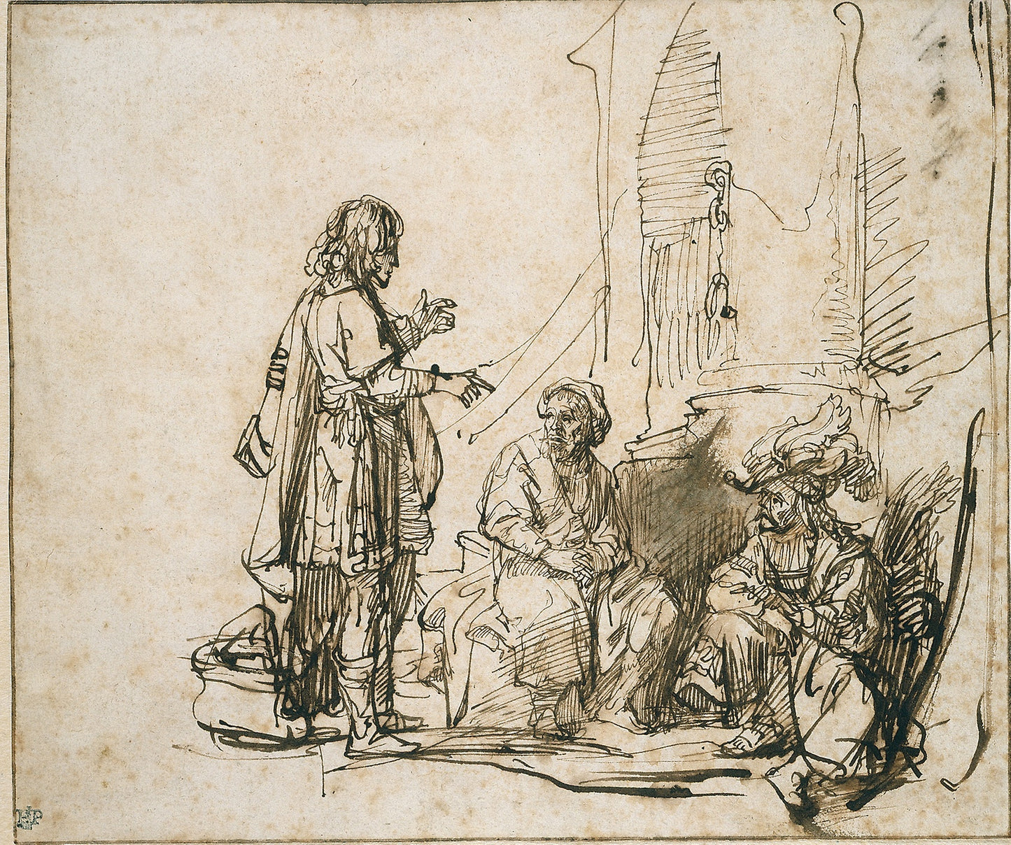 Joseph Expounding the Prisoners' Dreams - Govaert Flinck, Poster Print Wall Art
