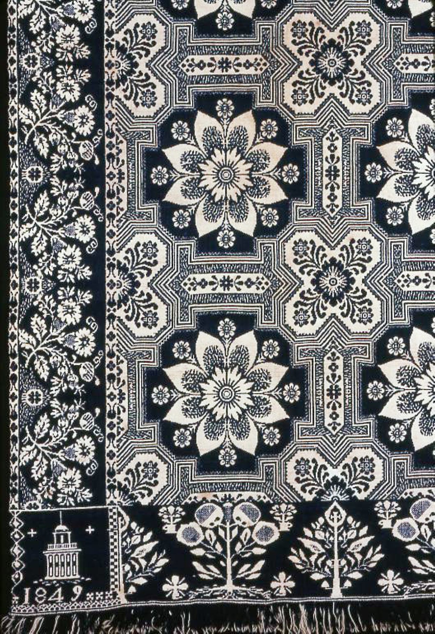 Coverlet - Charles Adolph (American, born French, 1815- after 1870), Poster Print Wall Art