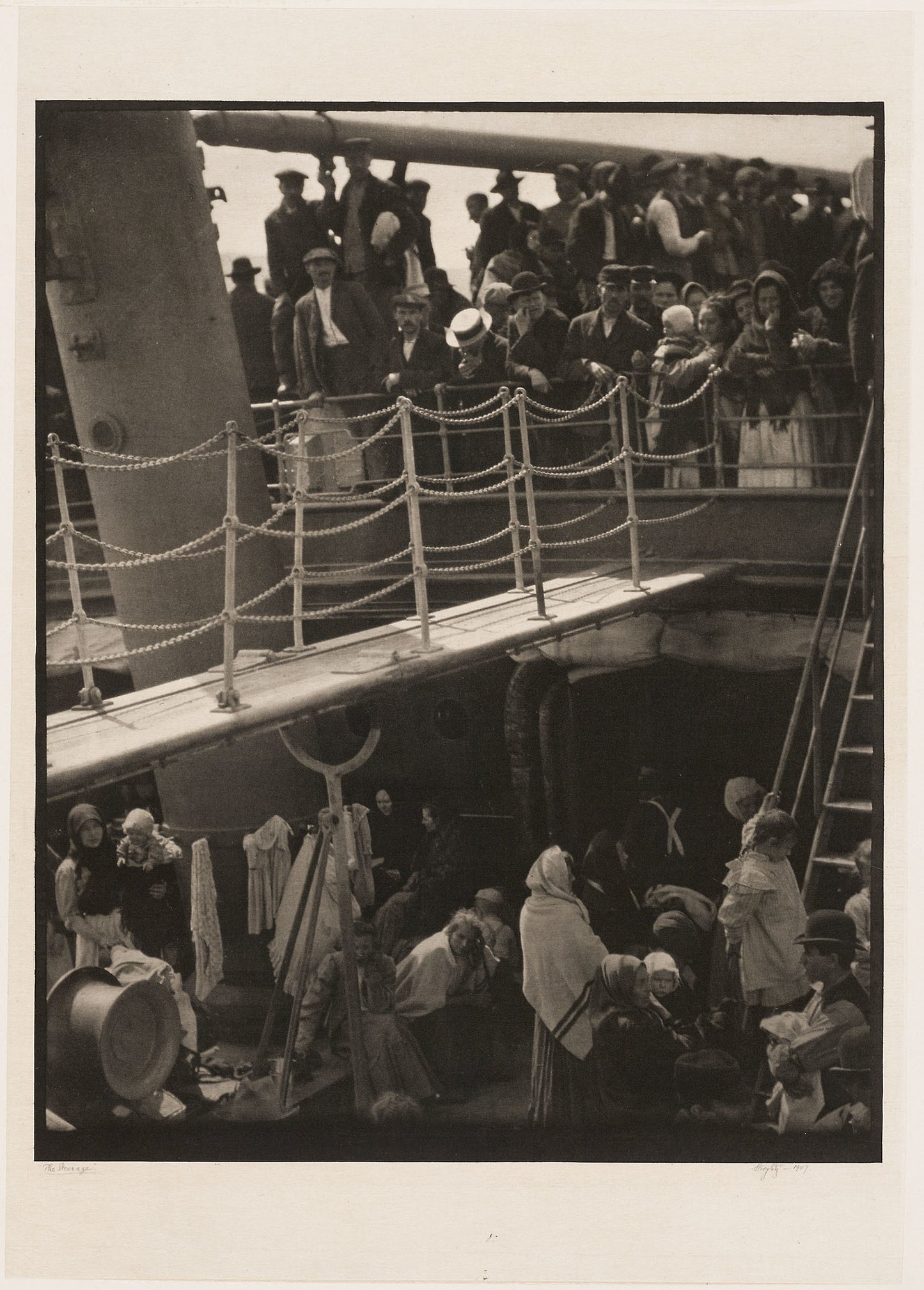 The Steerage - Alfred Stieglitz, Poster Print Wall Art