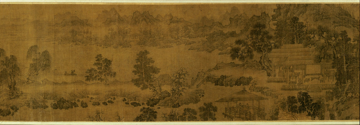 The Wangchuan Villa - Artist unknown, Poster Print Wall Art