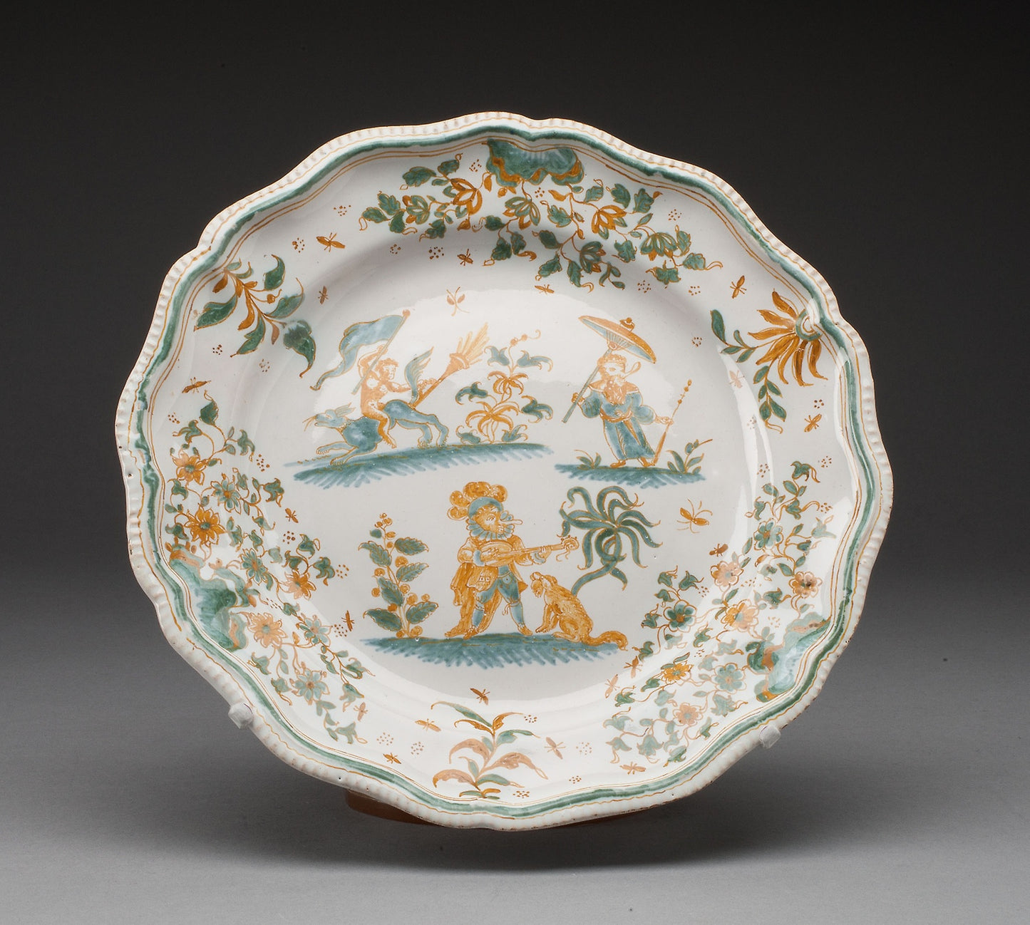 Plate - Olérys and Laugier Manufactory, Poster Print Wall Art